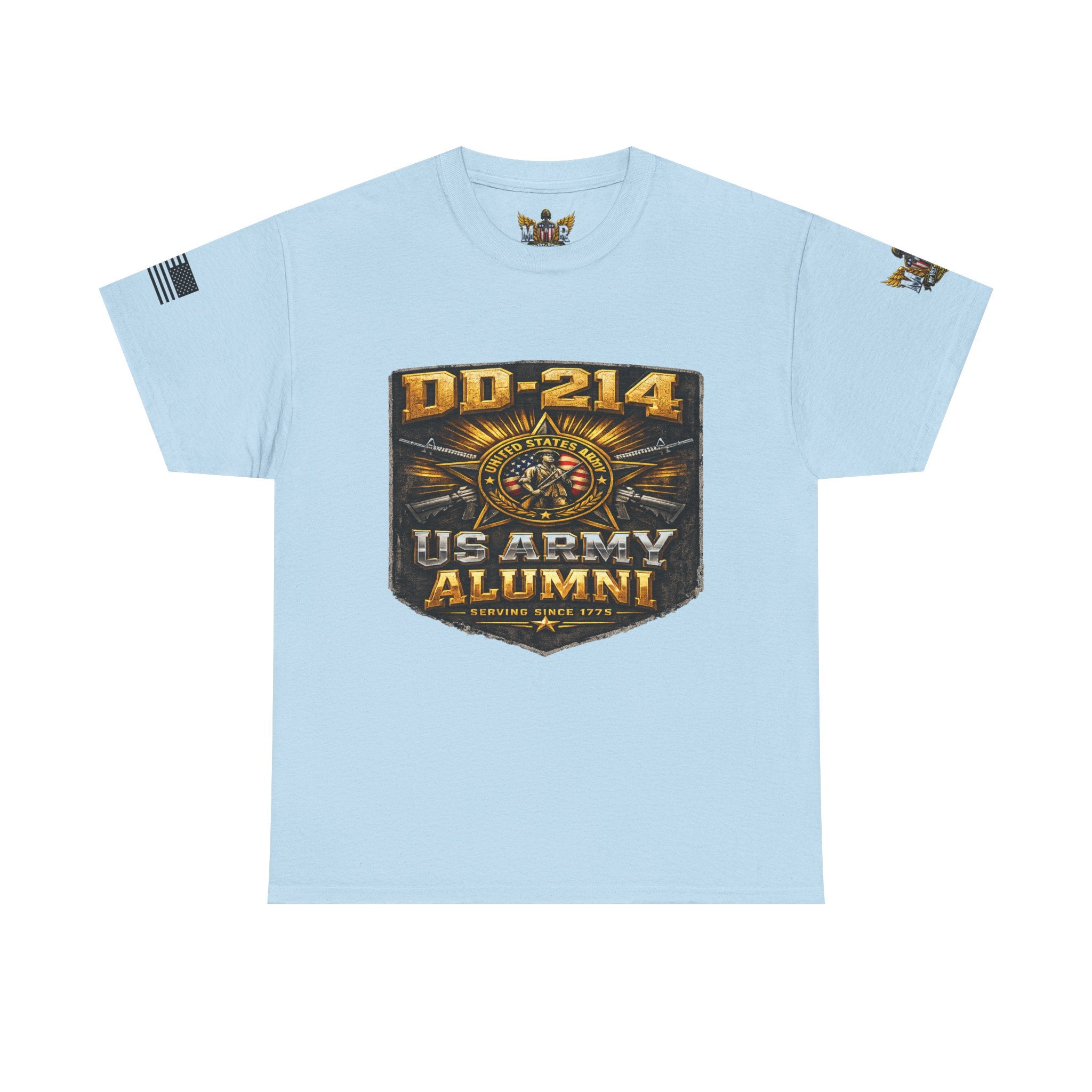 MVR US Army DD214 Alumni T-Shirt — Veteran Tribute Tee