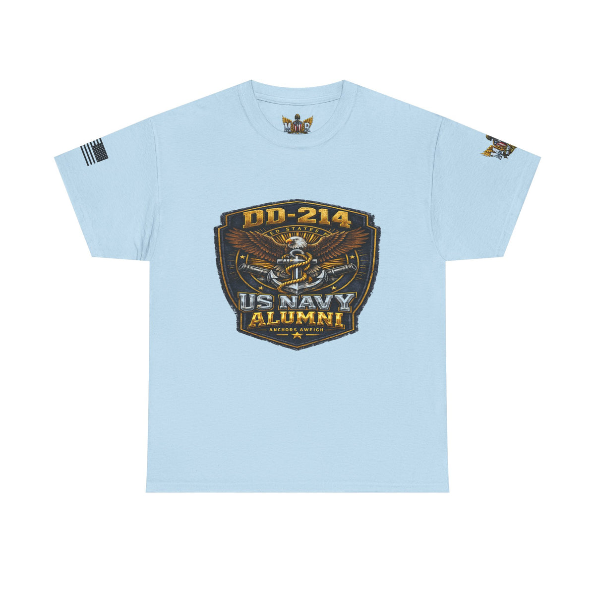 MVR US Navy DD214 Alumni T-Shirt — Veteran Tribute Tee