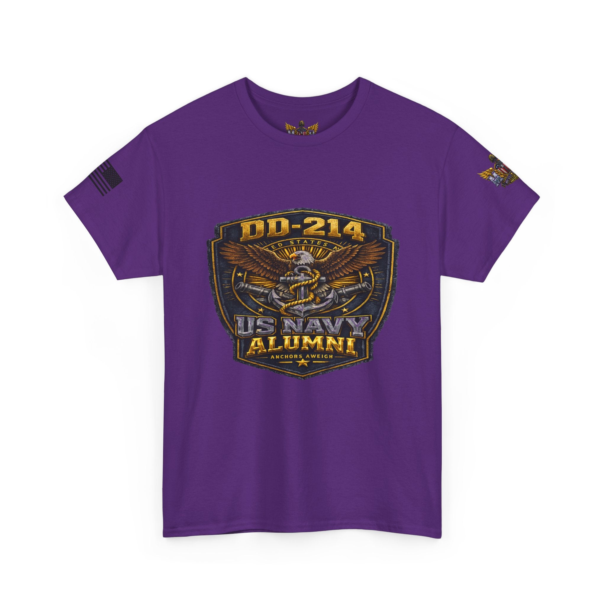 MVR US Navy DD214 Alumni T-Shirt — Veteran Tribute Tee