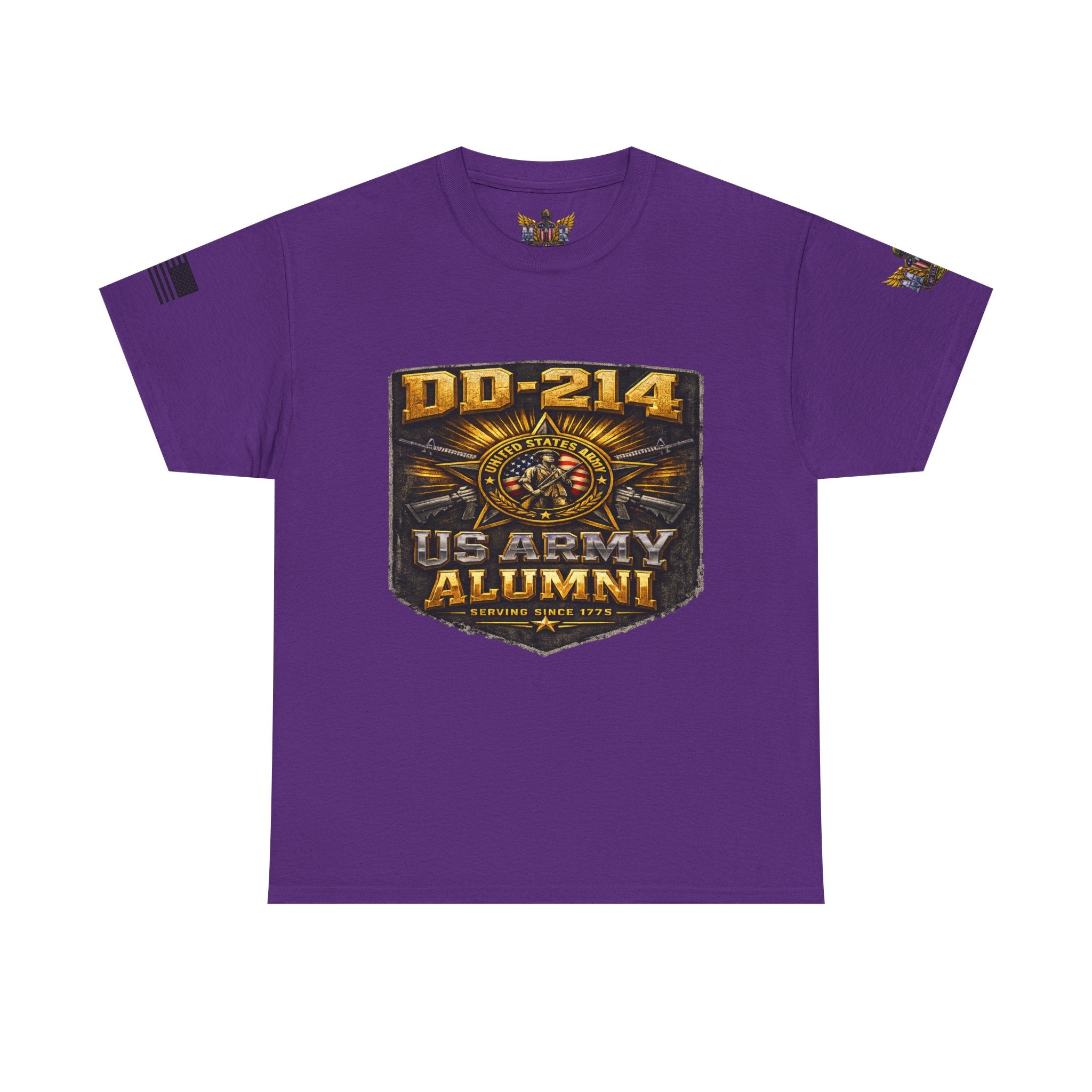 MVR US Army DD214 Alumni T-Shirt — Veteran Tribute Tee