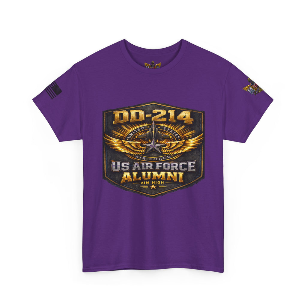 MVR US Air Force DD214 Alumni T-Shirt — Veteran Tribute Tee