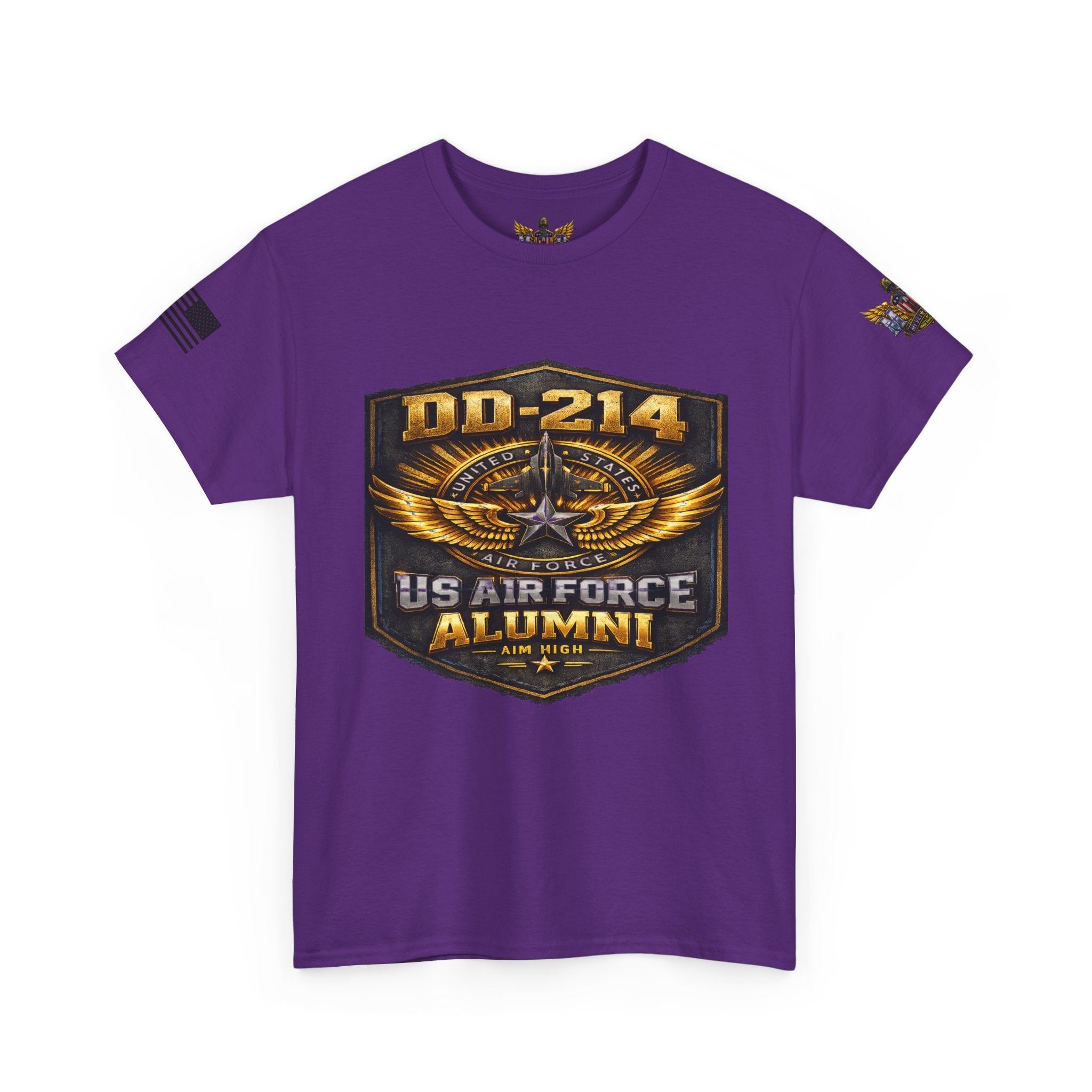 MVR US Air Force DD214 Alumni T-Shirt — Veteran Tribute Tee