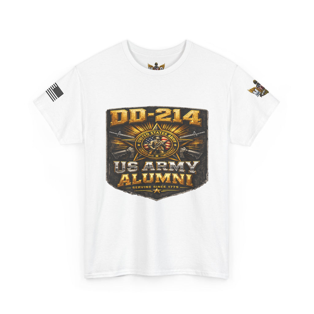 MVR US Army DD214 Alumni T-Shirt — Veteran Tribute Tee