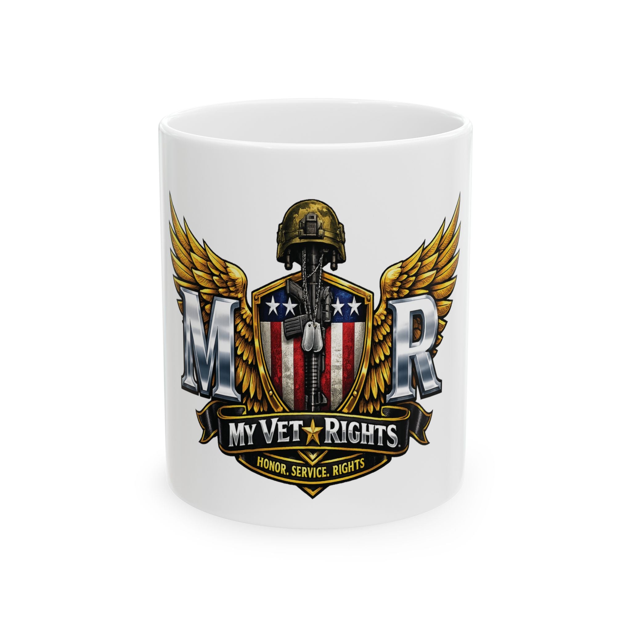 MVR military emblem Mug | Veteran patriotic coffee mug