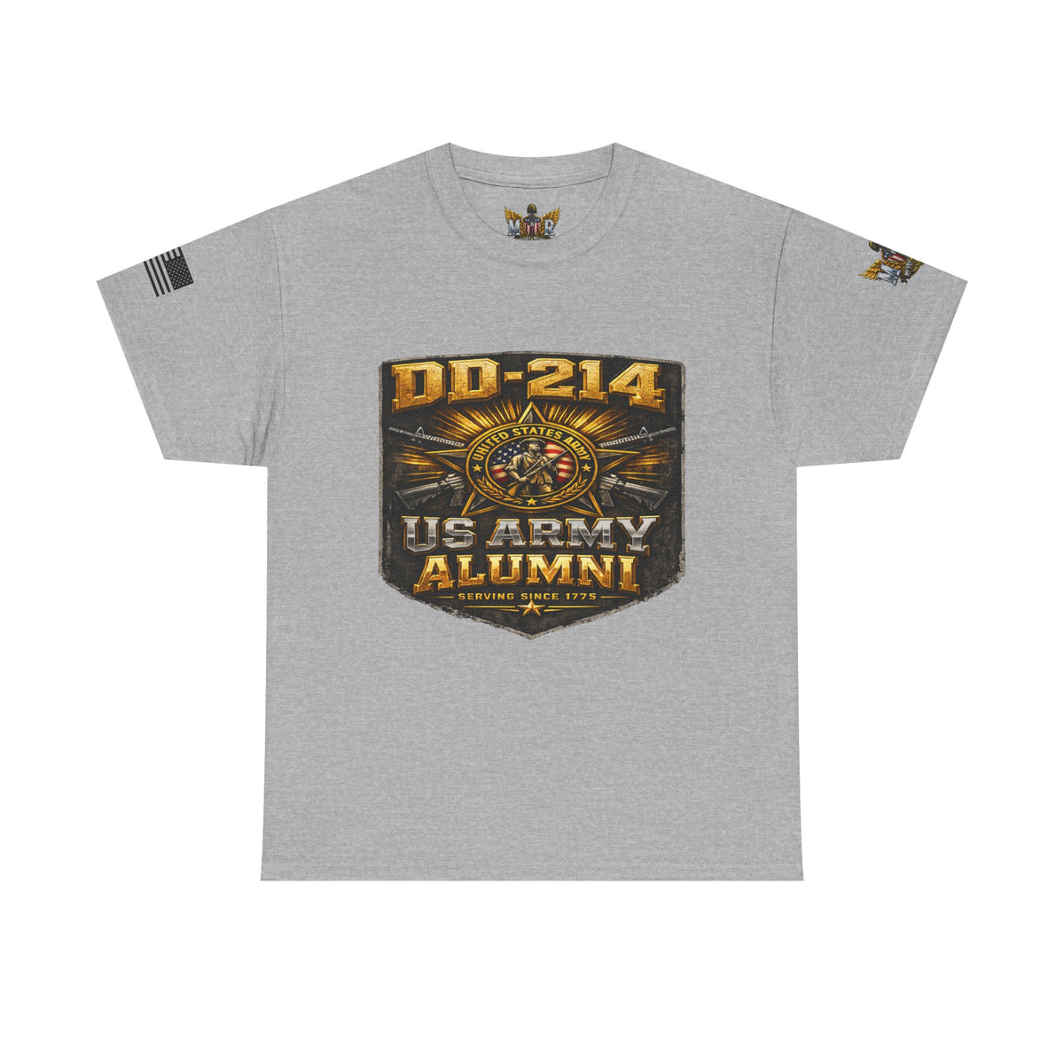 MVR US Army DD214 Alumni T-Shirt — Veteran Tribute Tee