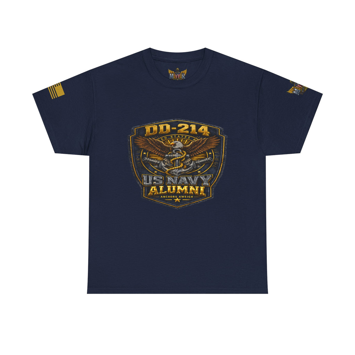 MVR US Navy DD214 Alumni T-Shirt — Veteran Tribute Tee