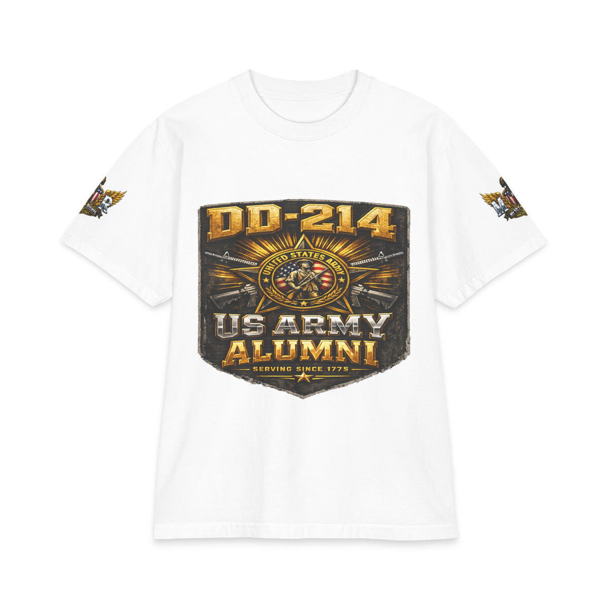 MVR US Army DD214 Alumni Unisex Max Heavyweight Short Sleeve