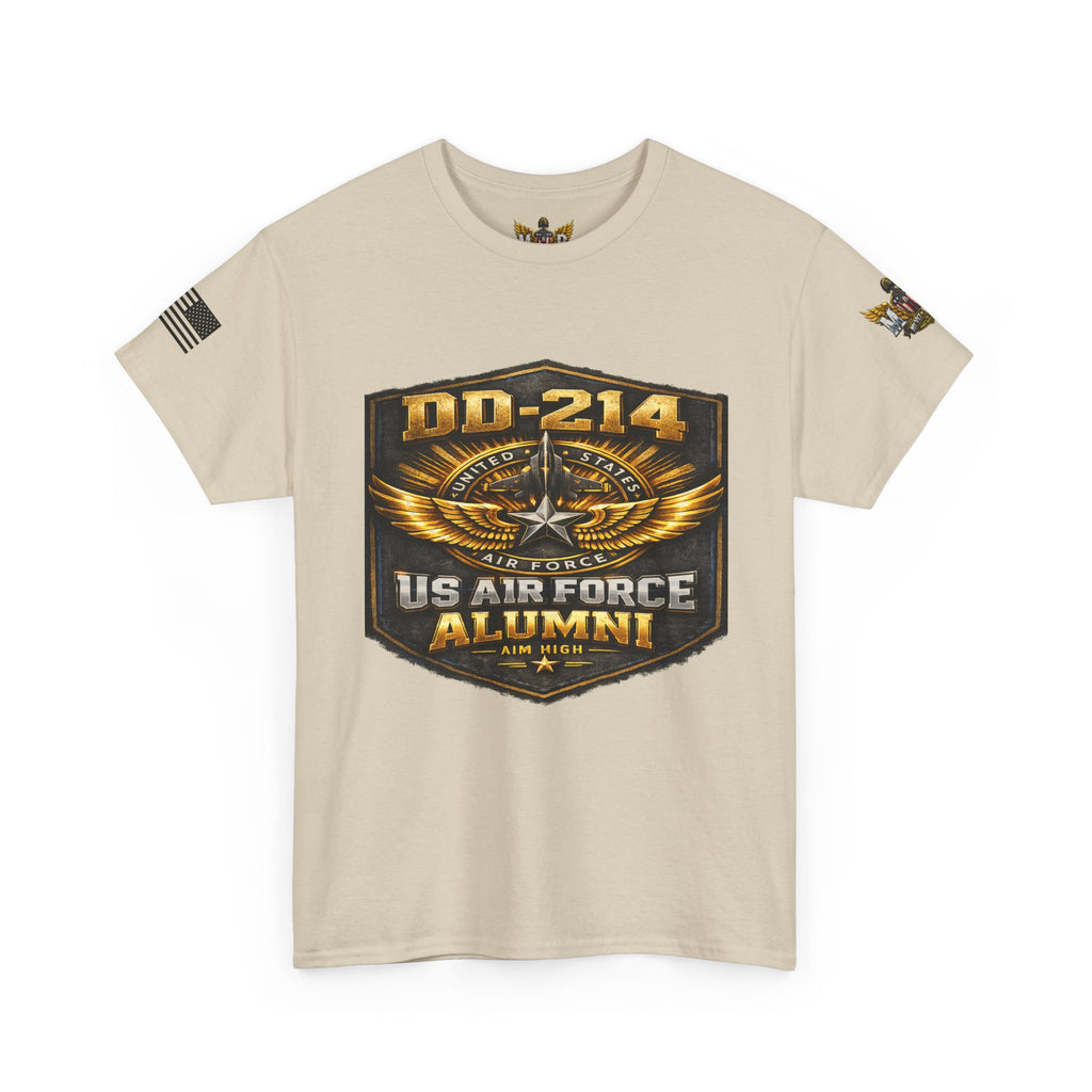 MVR US Air Force DD214 Alumni T-Shirt — Veteran Tribute Tee