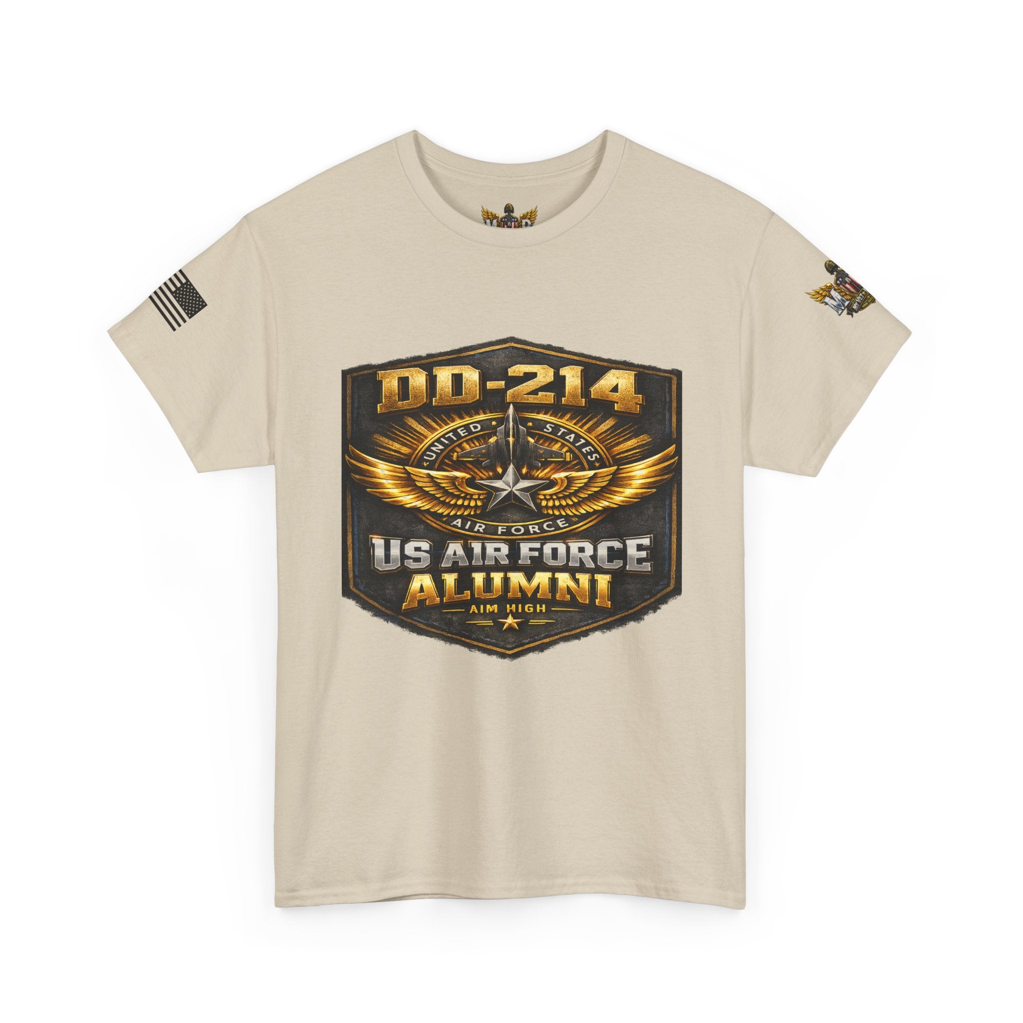 MVR US Air Force DD214 Alumni T-Shirt — Veteran Tribute Tee