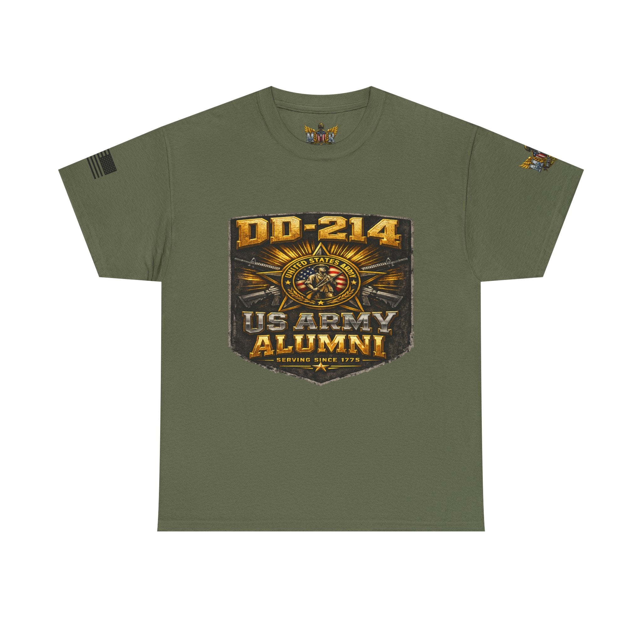 MVR US Army DD214 Alumni T-Shirt — Veteran Tribute Tee