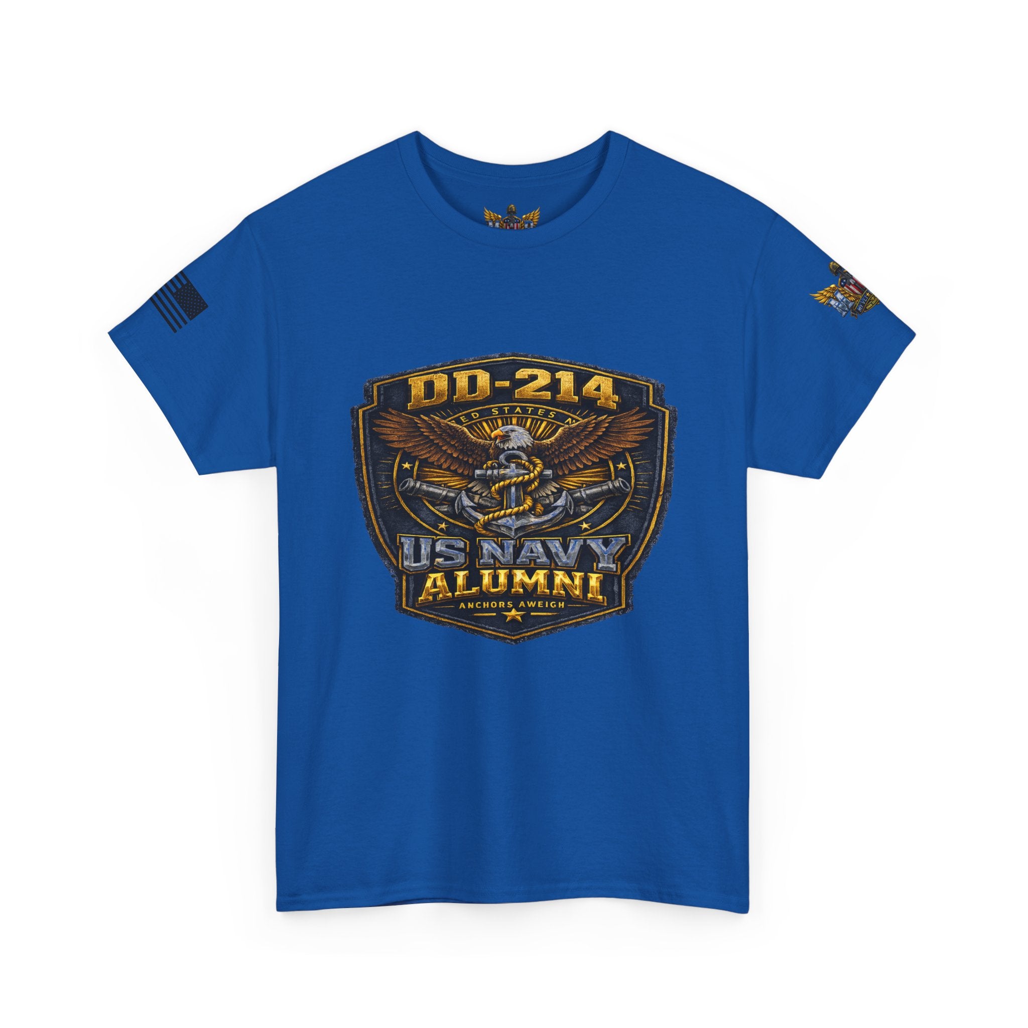 MVR US Navy DD214 Alumni T-Shirt — Veteran Tribute Tee