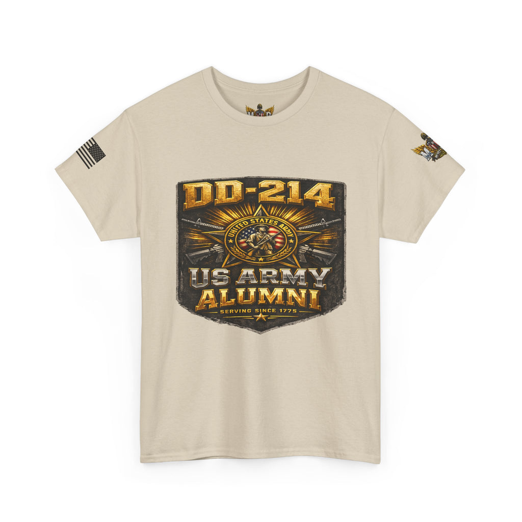 MVR US Army DD214 Alumni T-Shirt — Veteran Tribute Tee