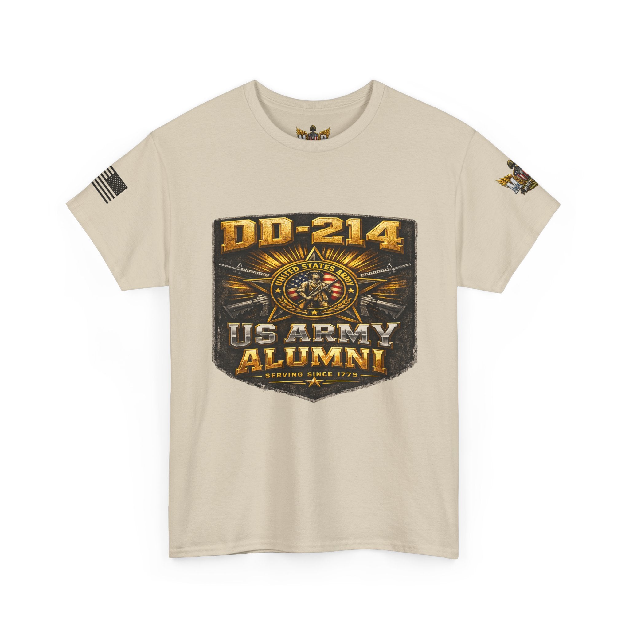 MVR US Army DD214 Alumni T-Shirt — Veteran Tribute Tee