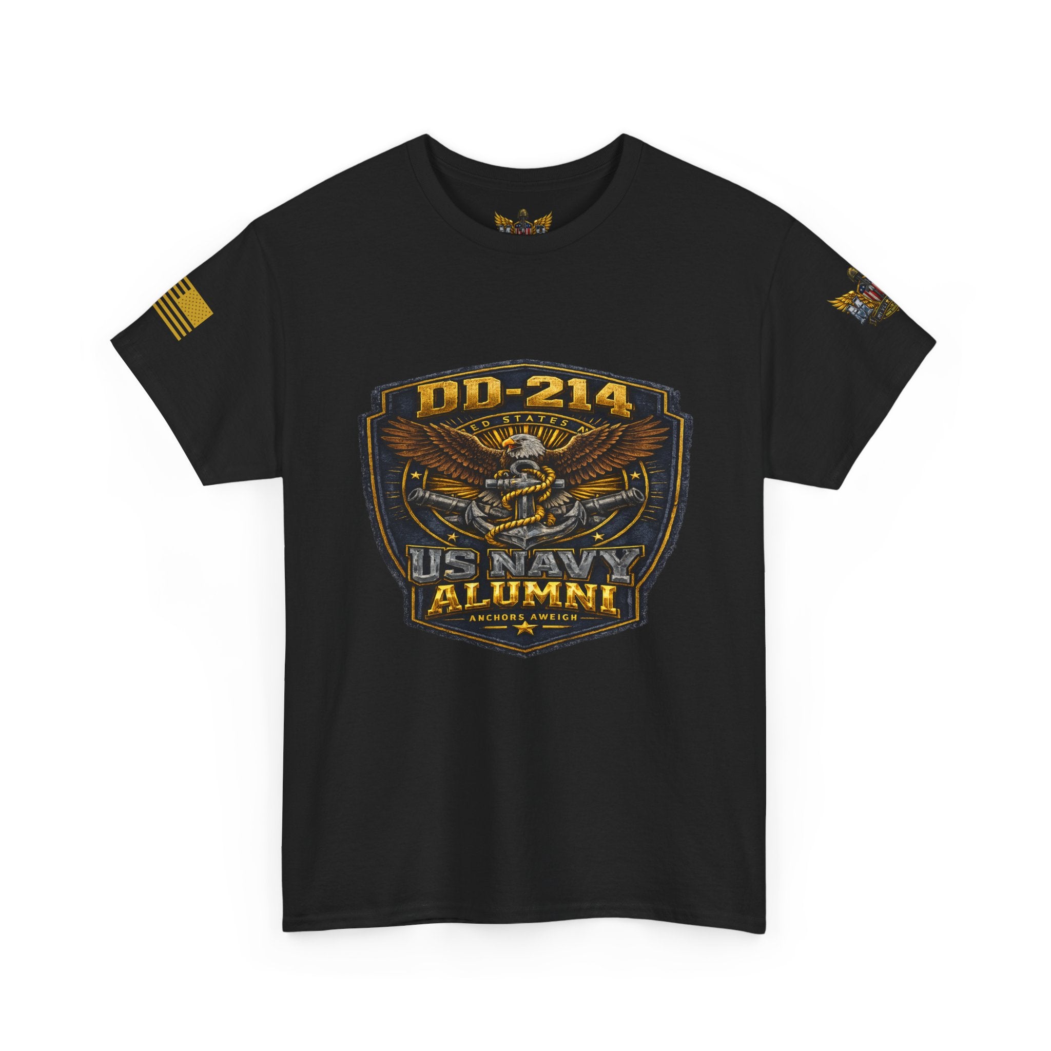 MVR US Navy DD214 Alumni T-Shirt — Veteran Tribute Tee