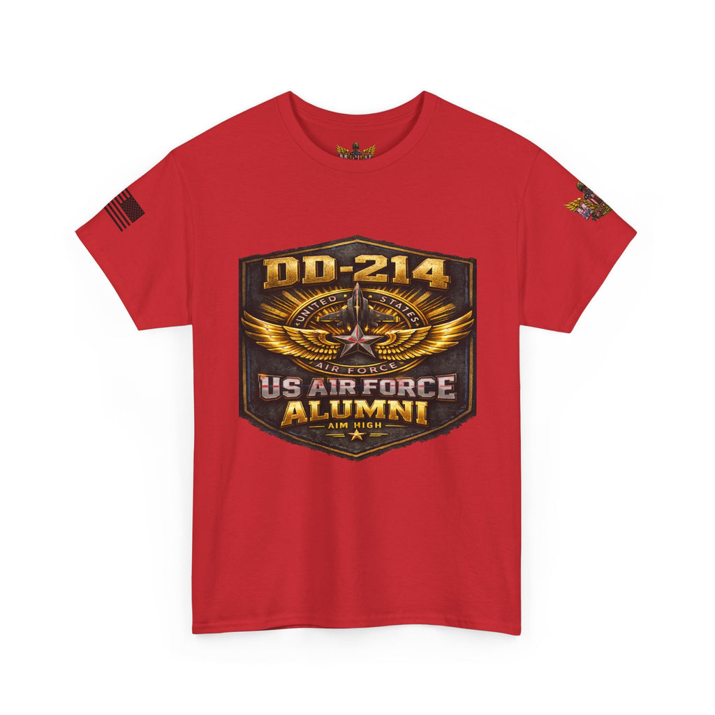 MVR US Air Force DD214 Alumni T-Shirt — Veteran Tribute Tee