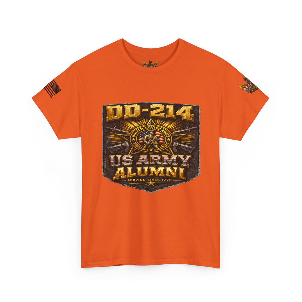 MVR US Army DD214 Alumni T-Shirt — Veteran Tribute Tee