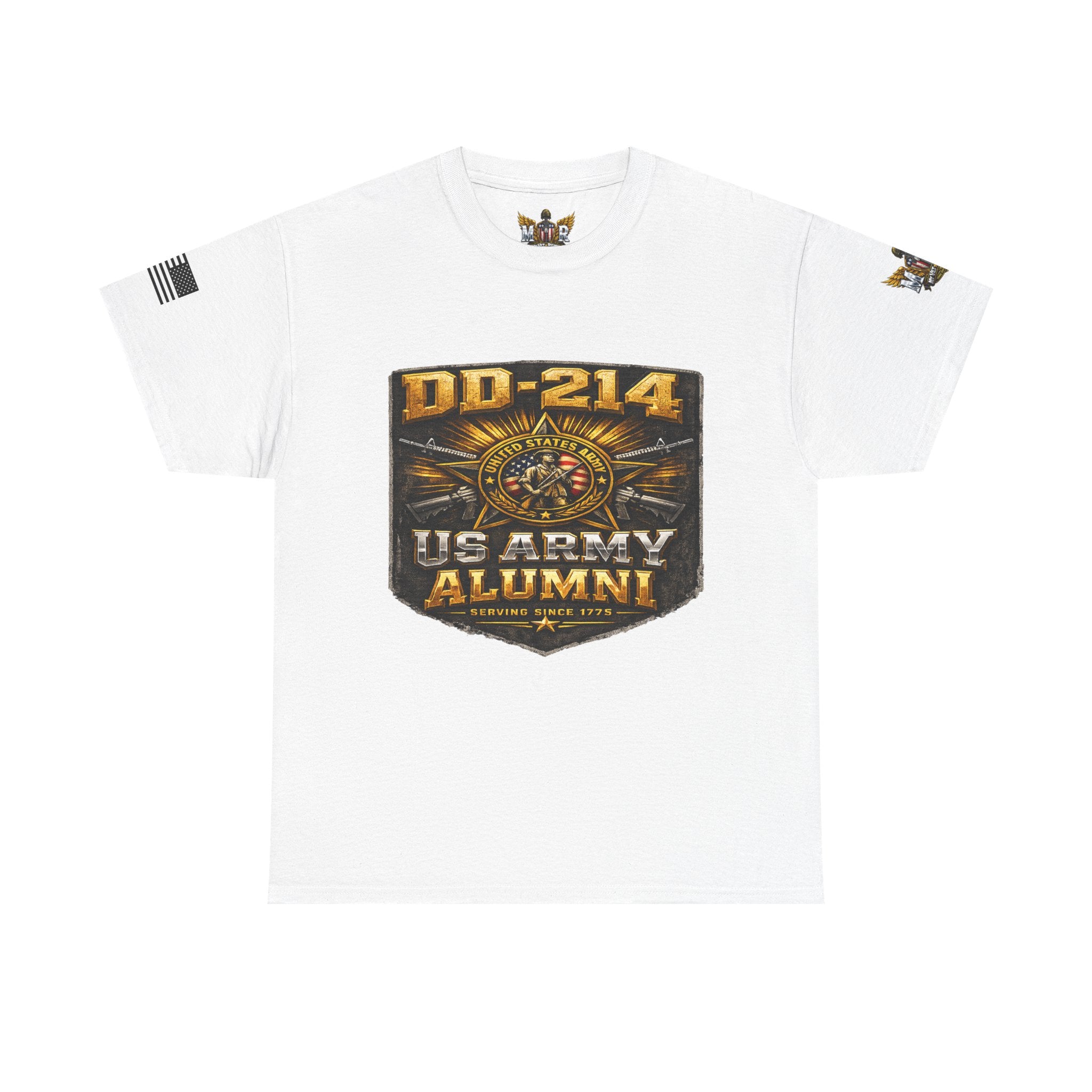 MVR US Army DD214 Alumni T-Shirt — Veteran Tribute Tee