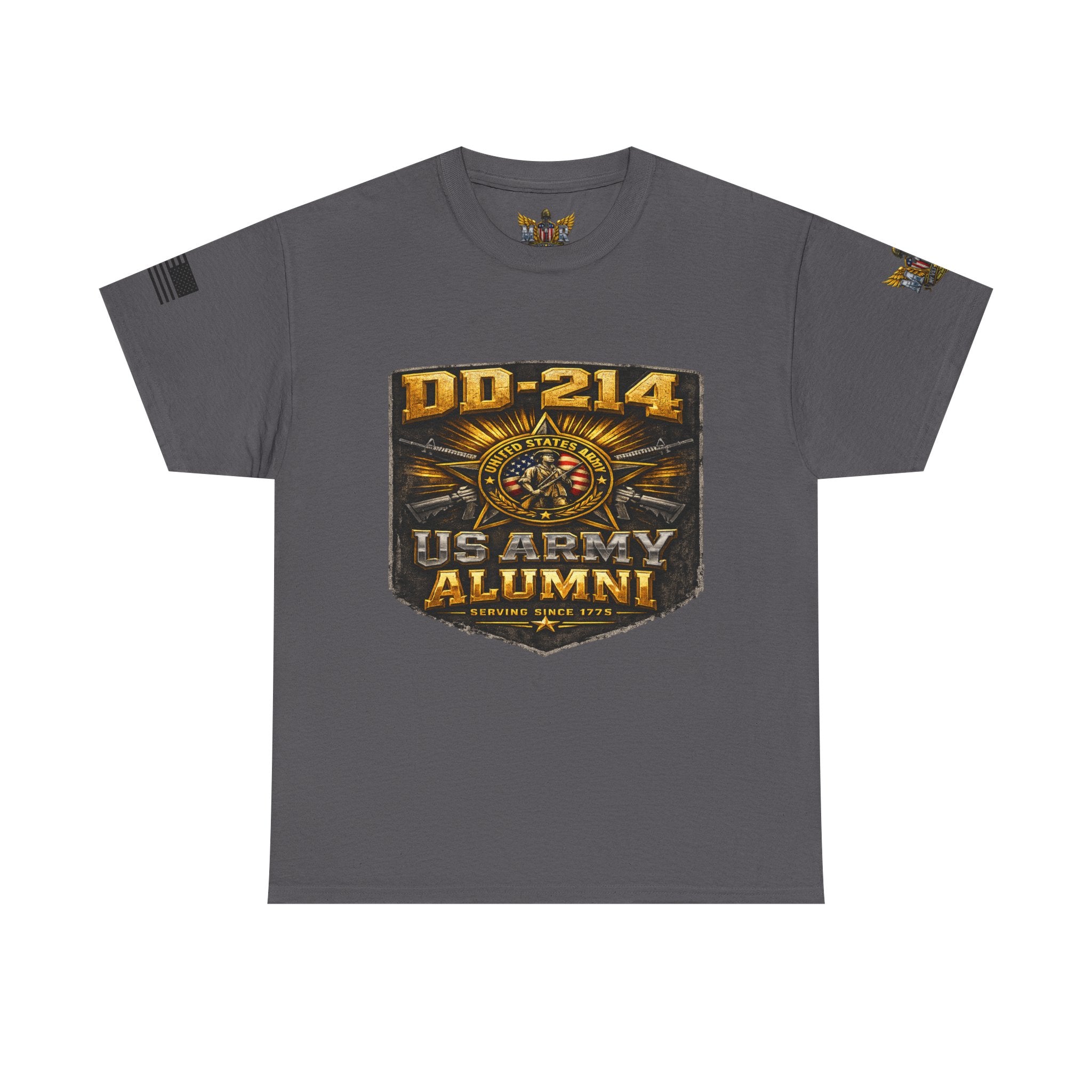 MVR US Army DD214 Alumni T-Shirt — Veteran Tribute Tee