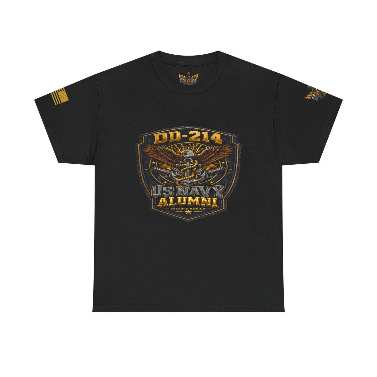 MVR US Navy DD214 Alumni T-Shirt — Veteran Tribute Tee