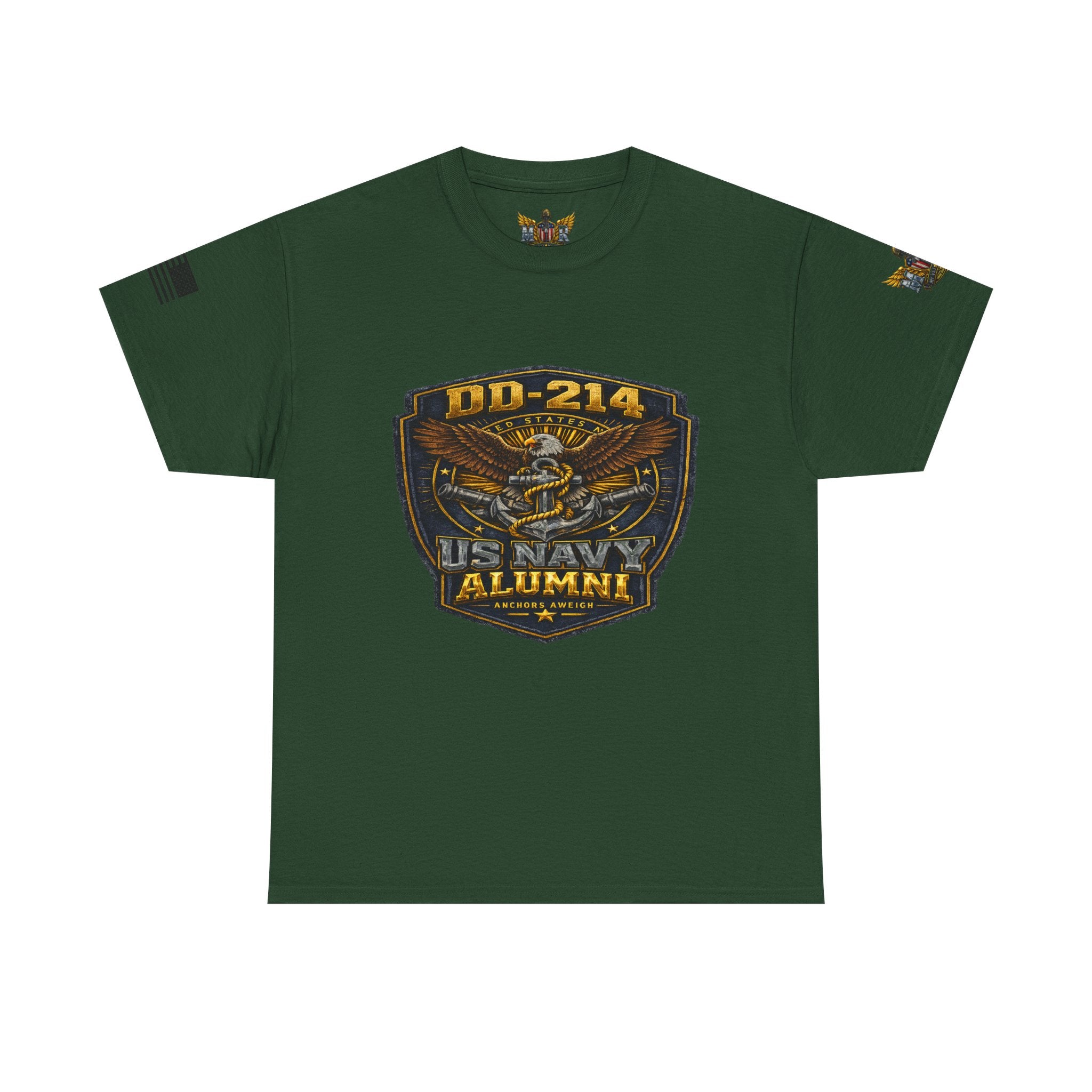 MVR US Navy DD214 Alumni T-Shirt — Veteran Tribute Tee