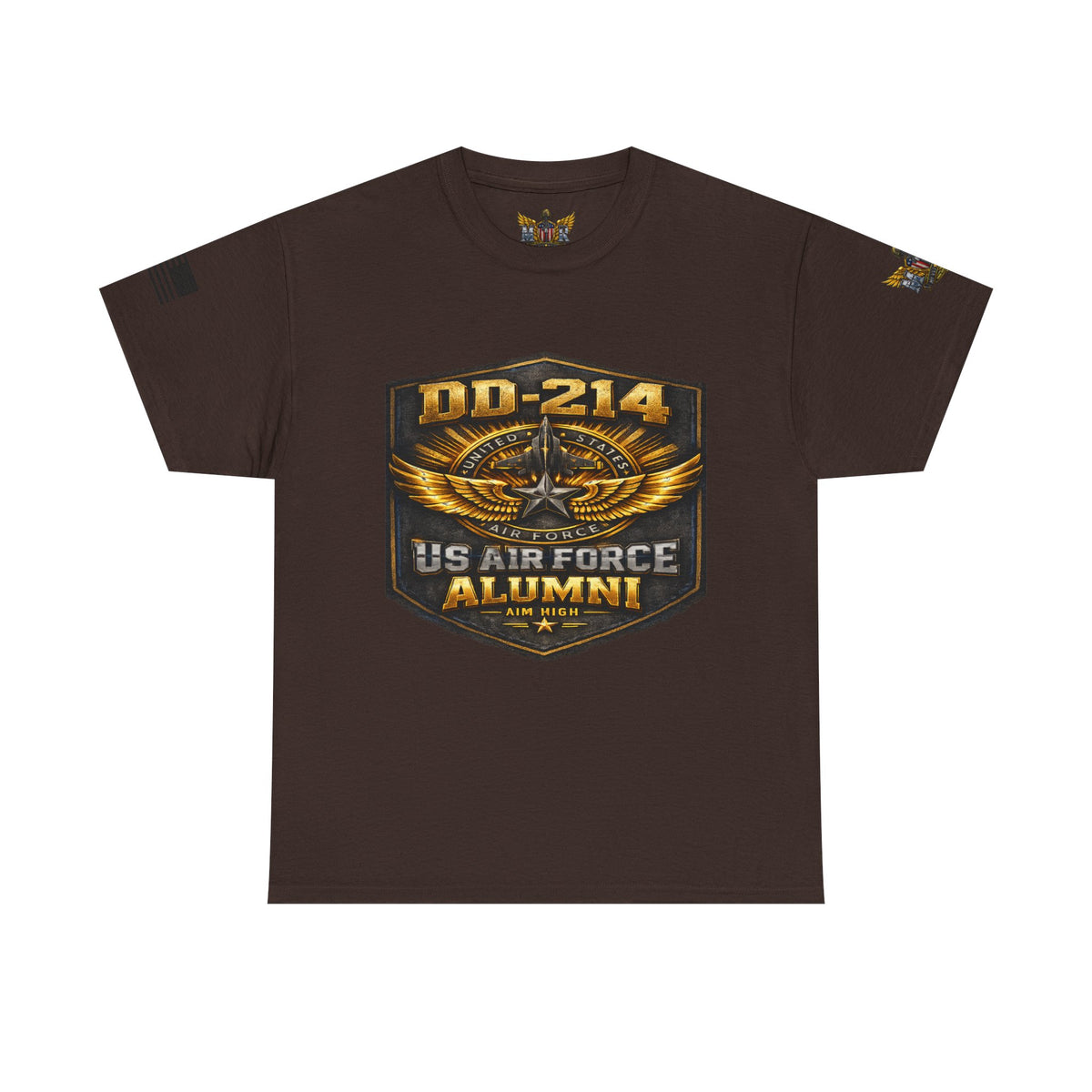 MVR US Air Force DD214 Alumni T-Shirt — Veteran Tribute Tee