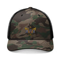 My Vet Rights Camo Trucker Hat with Embroidered Military Crest