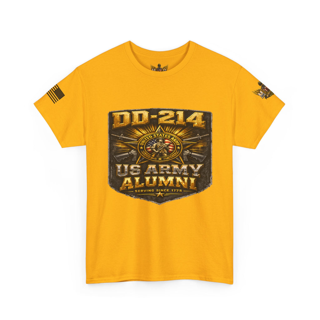 MVR US Army DD214 Alumni T-Shirt — Veteran Tribute Tee