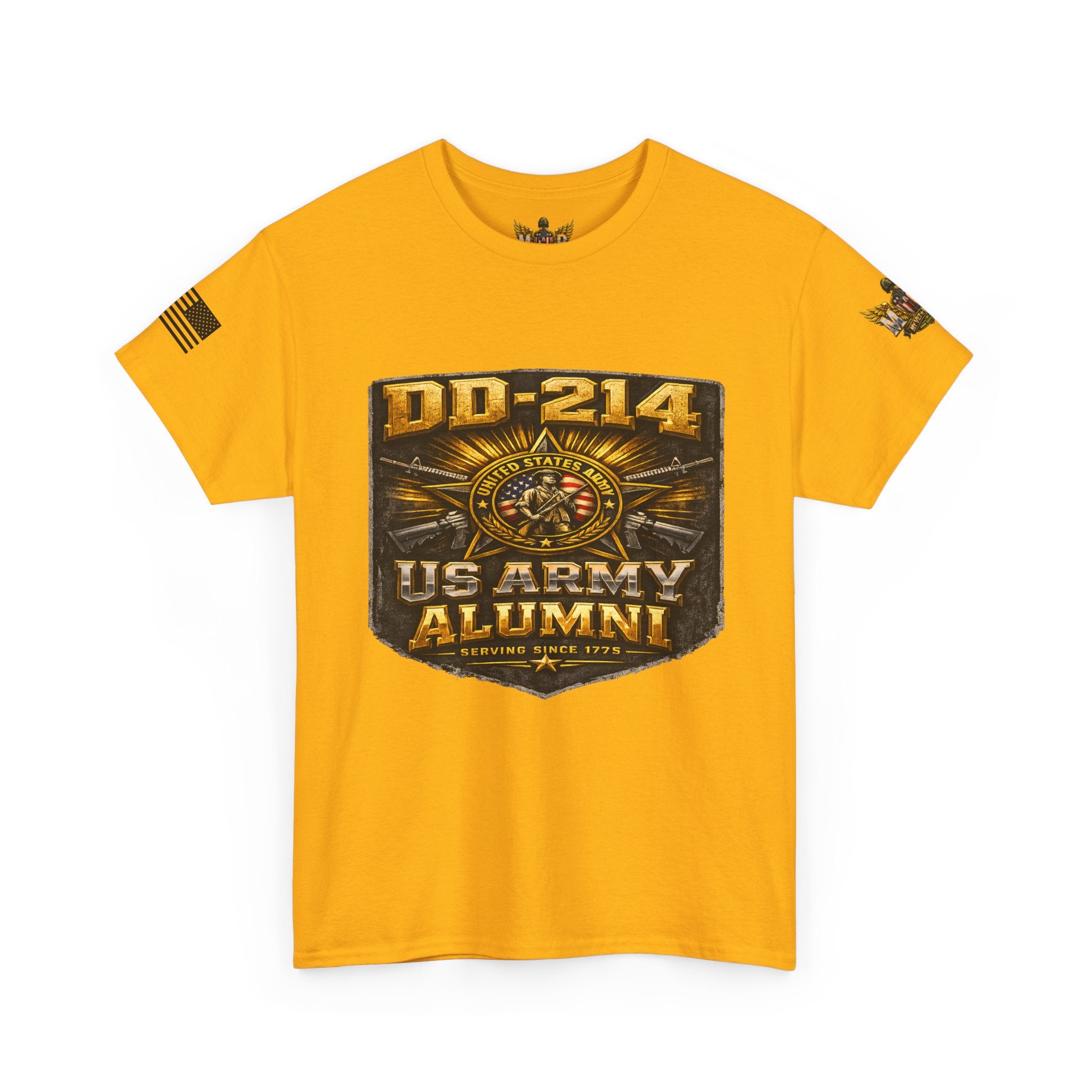 MVR US Army DD214 Alumni T-Shirt — Veteran Tribute Tee