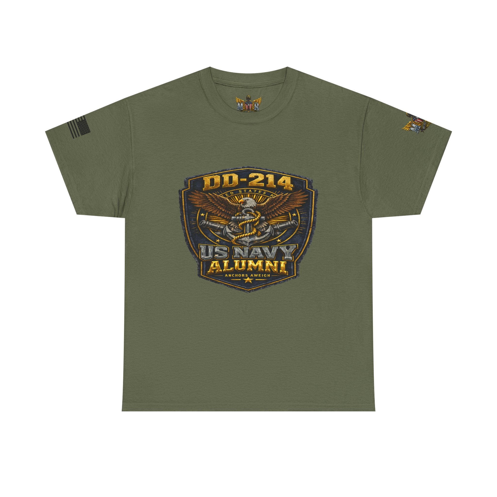 MVR US Navy DD214 Alumni T-Shirt — Veteran Tribute Tee