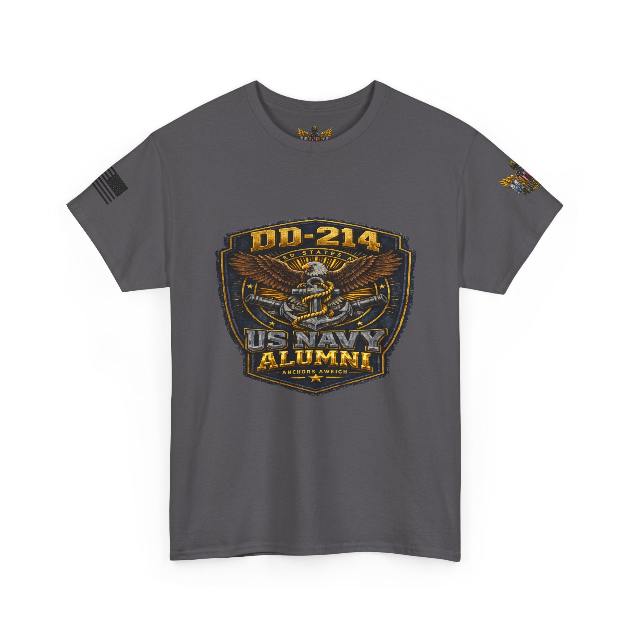 MVR US Navy DD214 Alumni T-Shirt — Veteran Tribute Tee