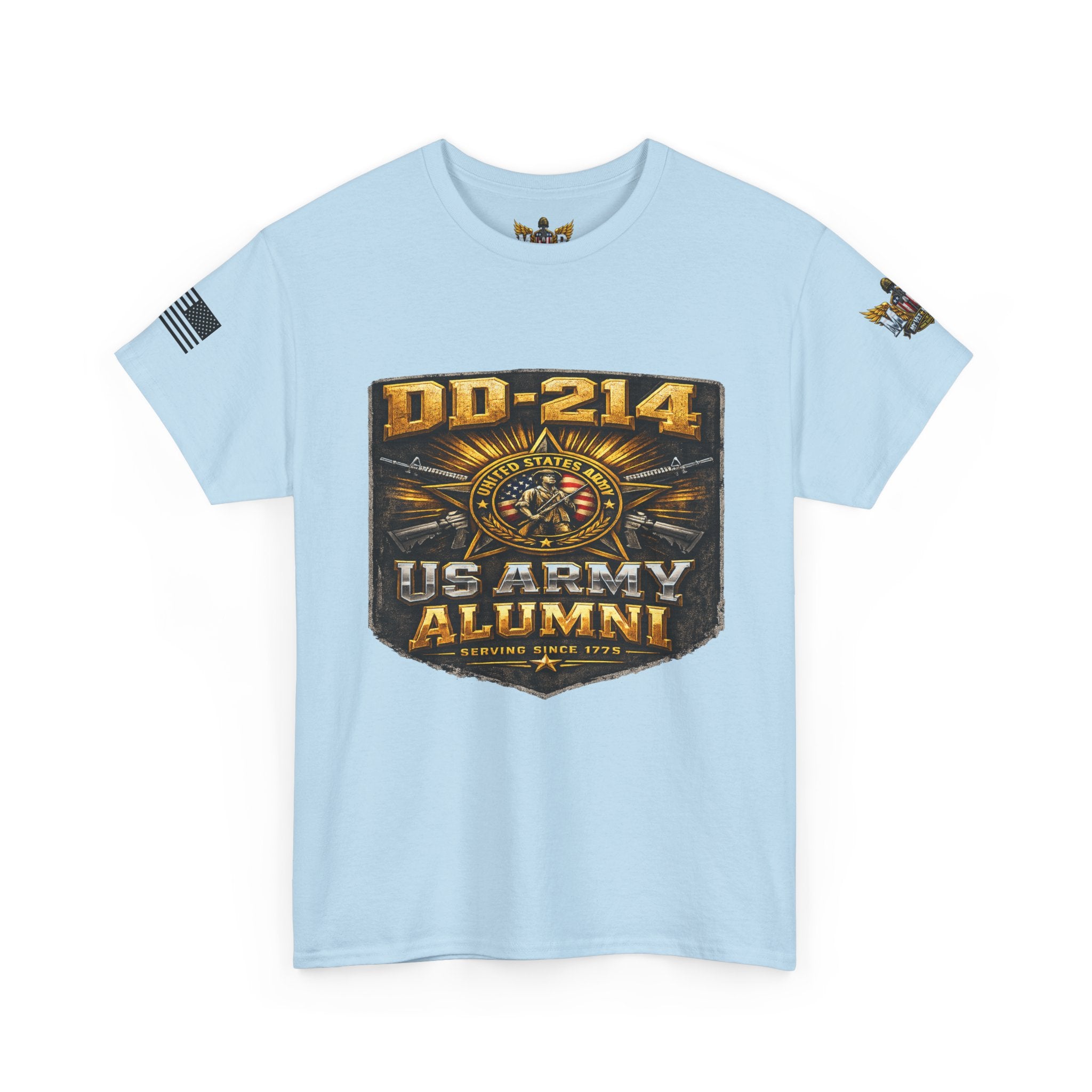 MVR US Army DD214 Alumni T-Shirt — Veteran Tribute Tee