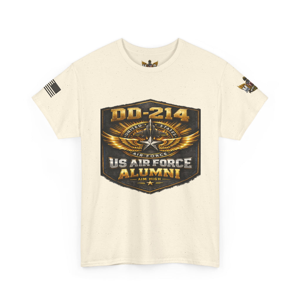 MVR US Air Force DD214 Alumni T-Shirt — Veteran Tribute Tee