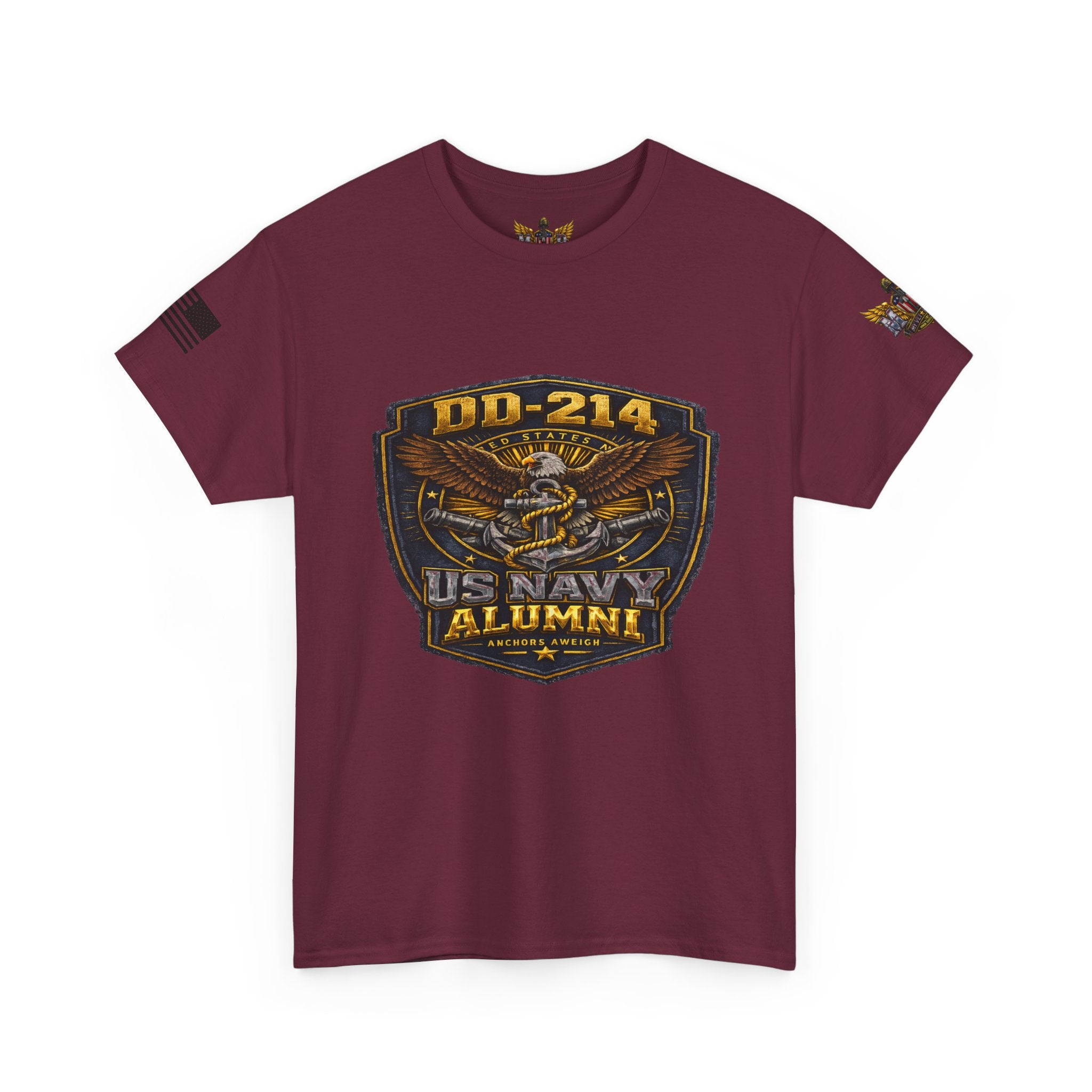 MVR US Navy DD214 Alumni T-Shirt — Veteran Tribute Tee
