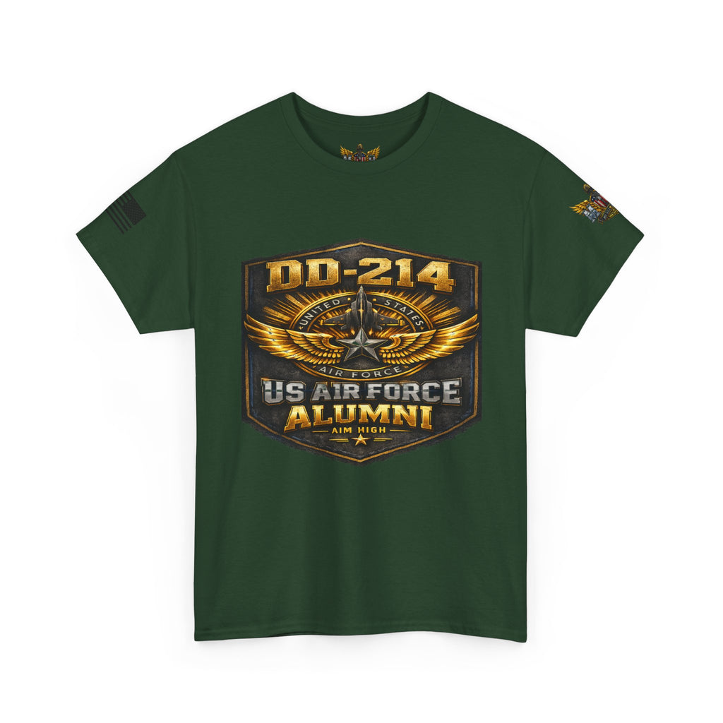 MVR US Air Force DD214 Alumni T-Shirt — Veteran Tribute Tee
