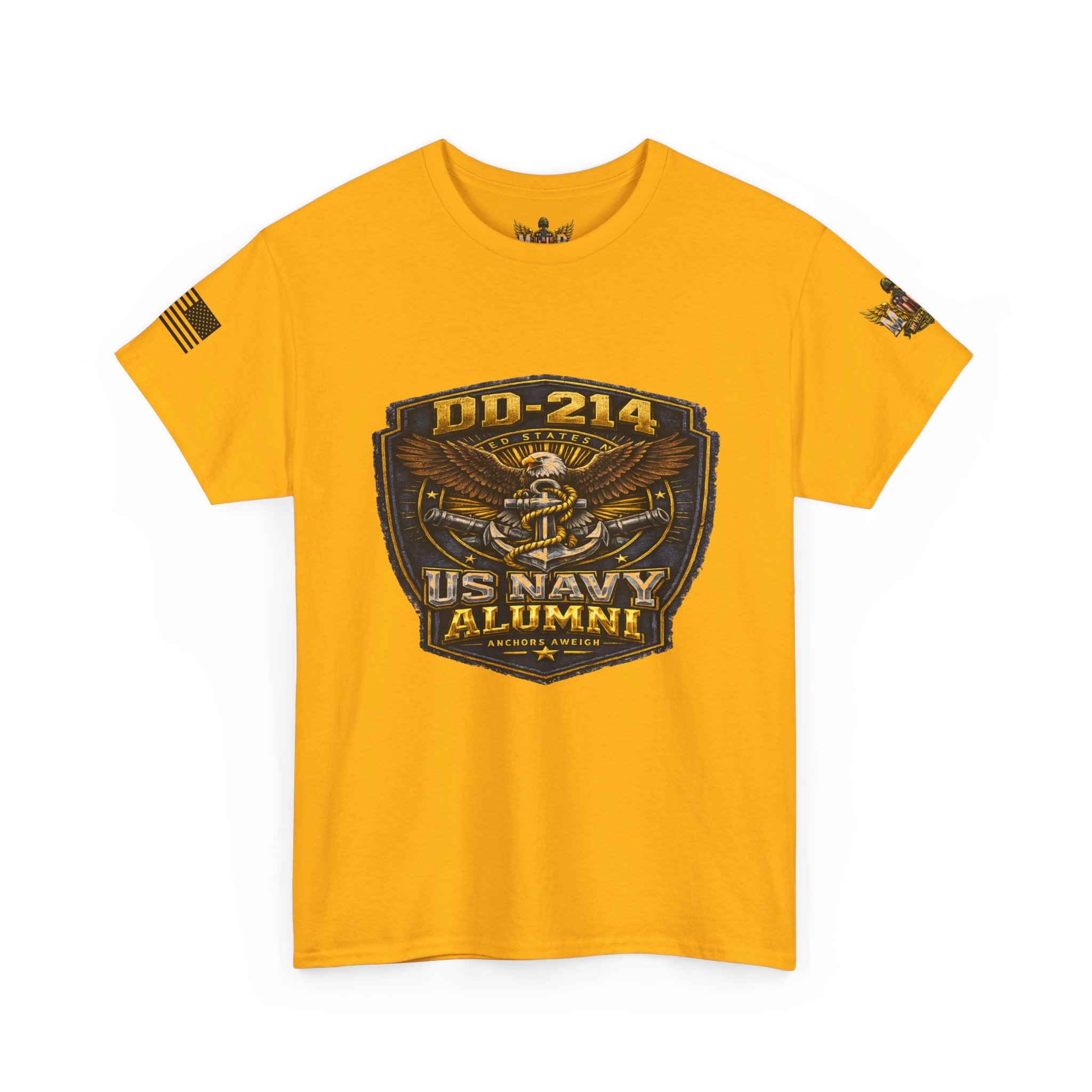 MVR US Navy DD214 Alumni T-Shirt — Veteran Tribute Tee