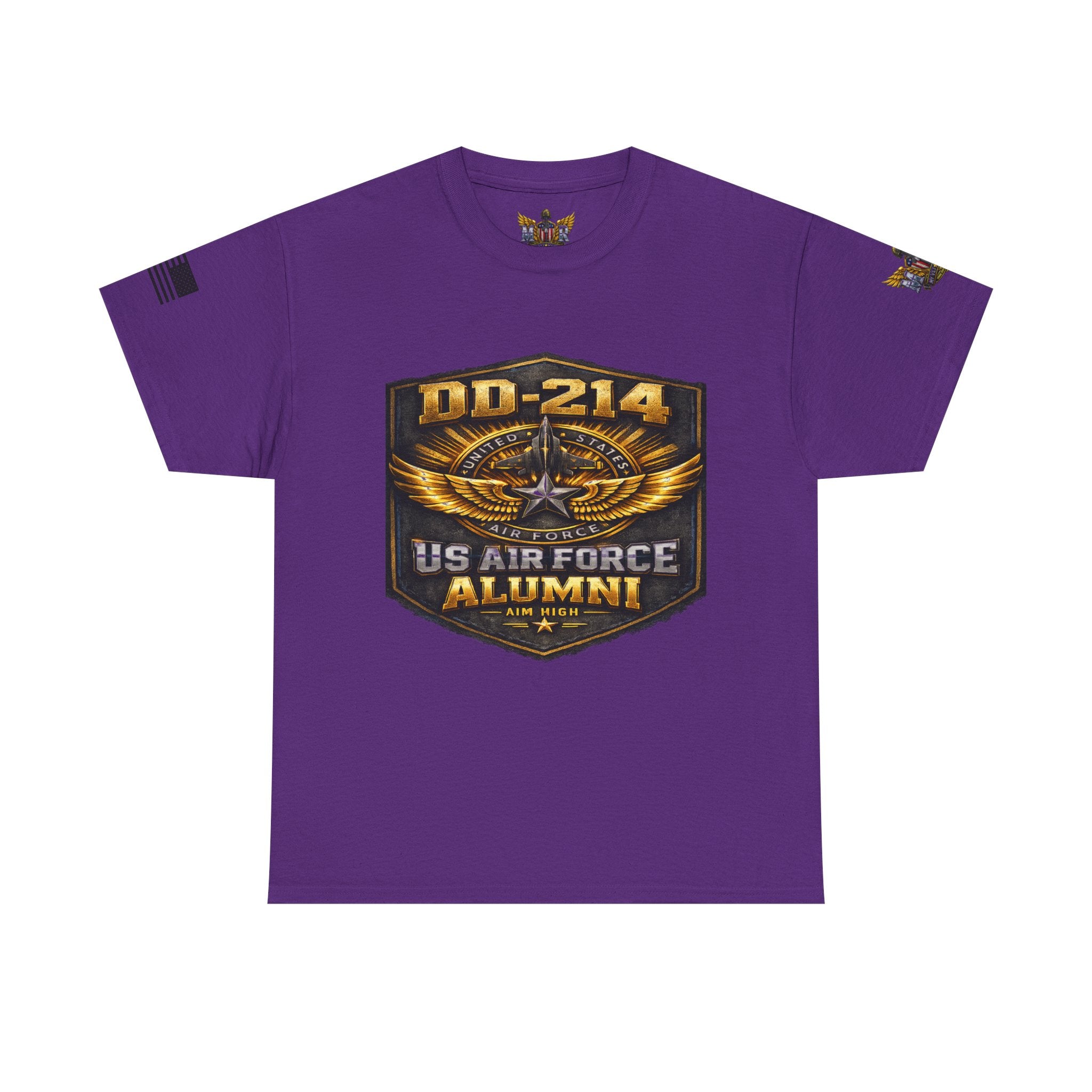 MVR US Air Force DD214 Alumni T-Shirt — Veteran Tribute Tee