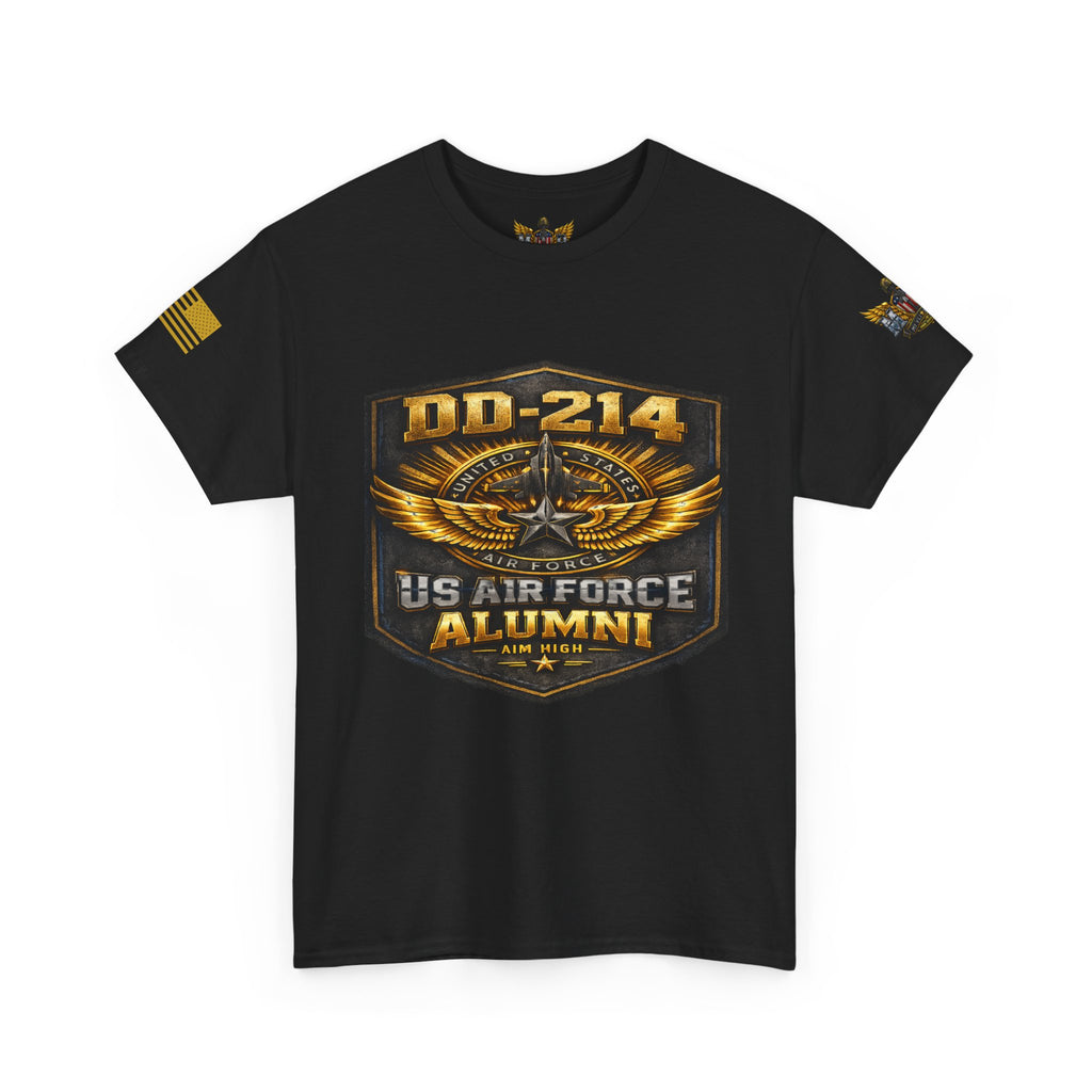 MVR US Air Force DD214 Alumni T-Shirt — Veteran Tribute Tee