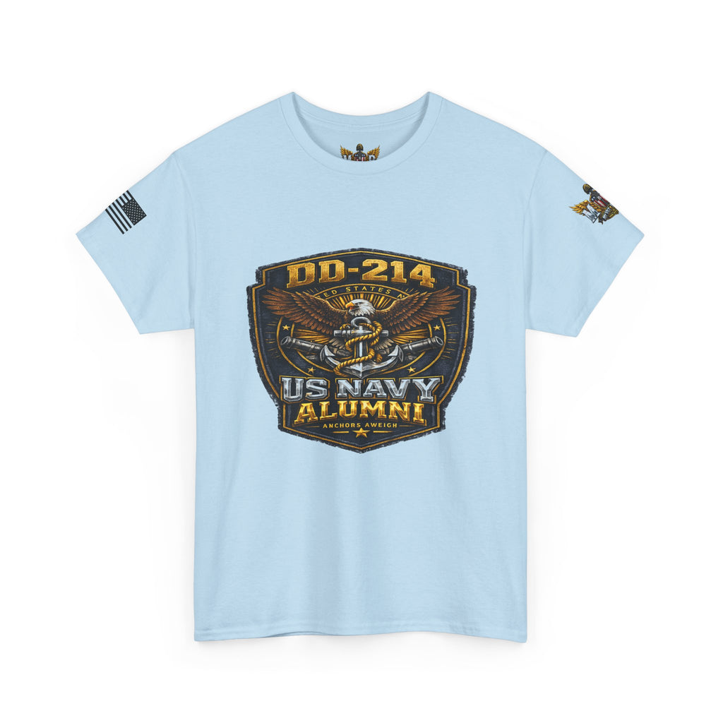 MVR US Navy DD214 Alumni T-Shirt — Veteran Tribute Tee