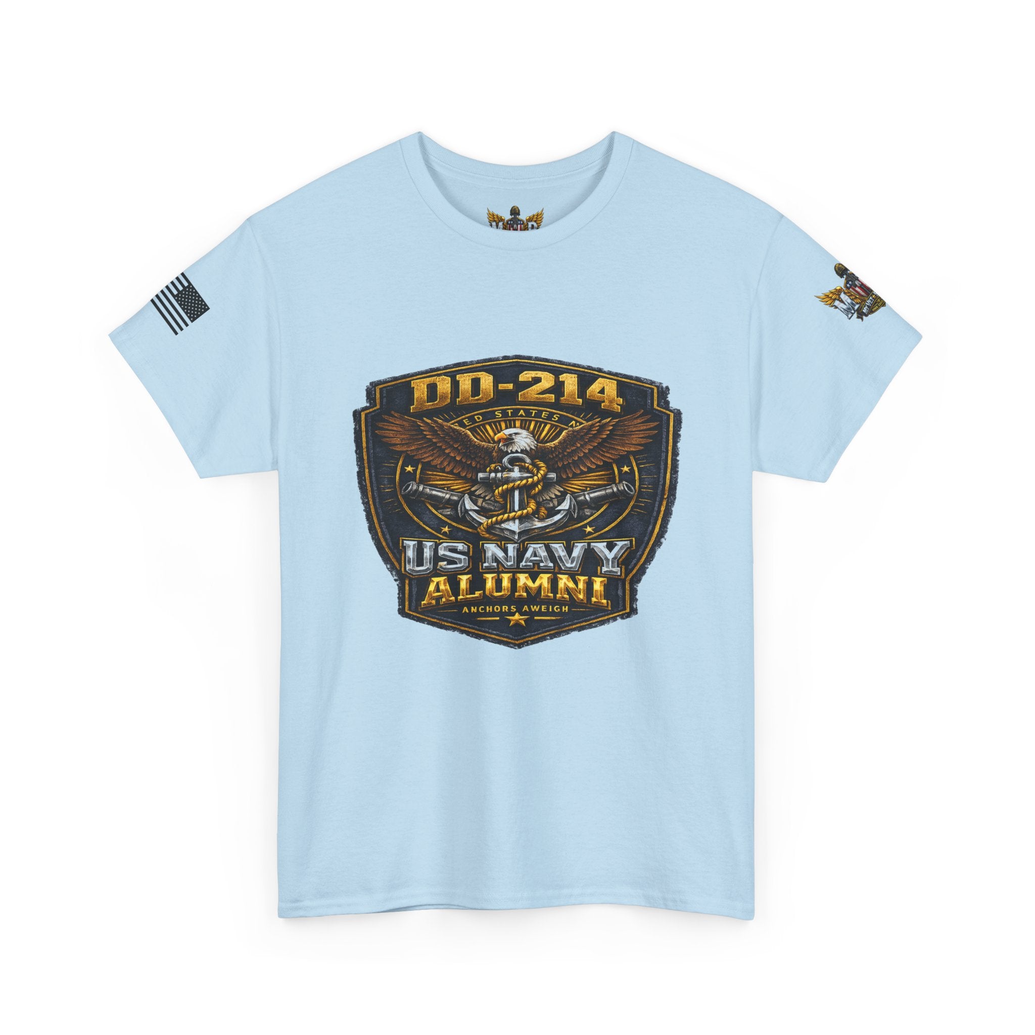 MVR US Navy DD214 Alumni T-Shirt — Veteran Tribute Tee