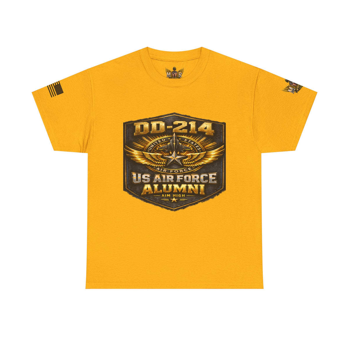 MVR US Air Force DD214 Alumni T-Shirt — Veteran Tribute Tee