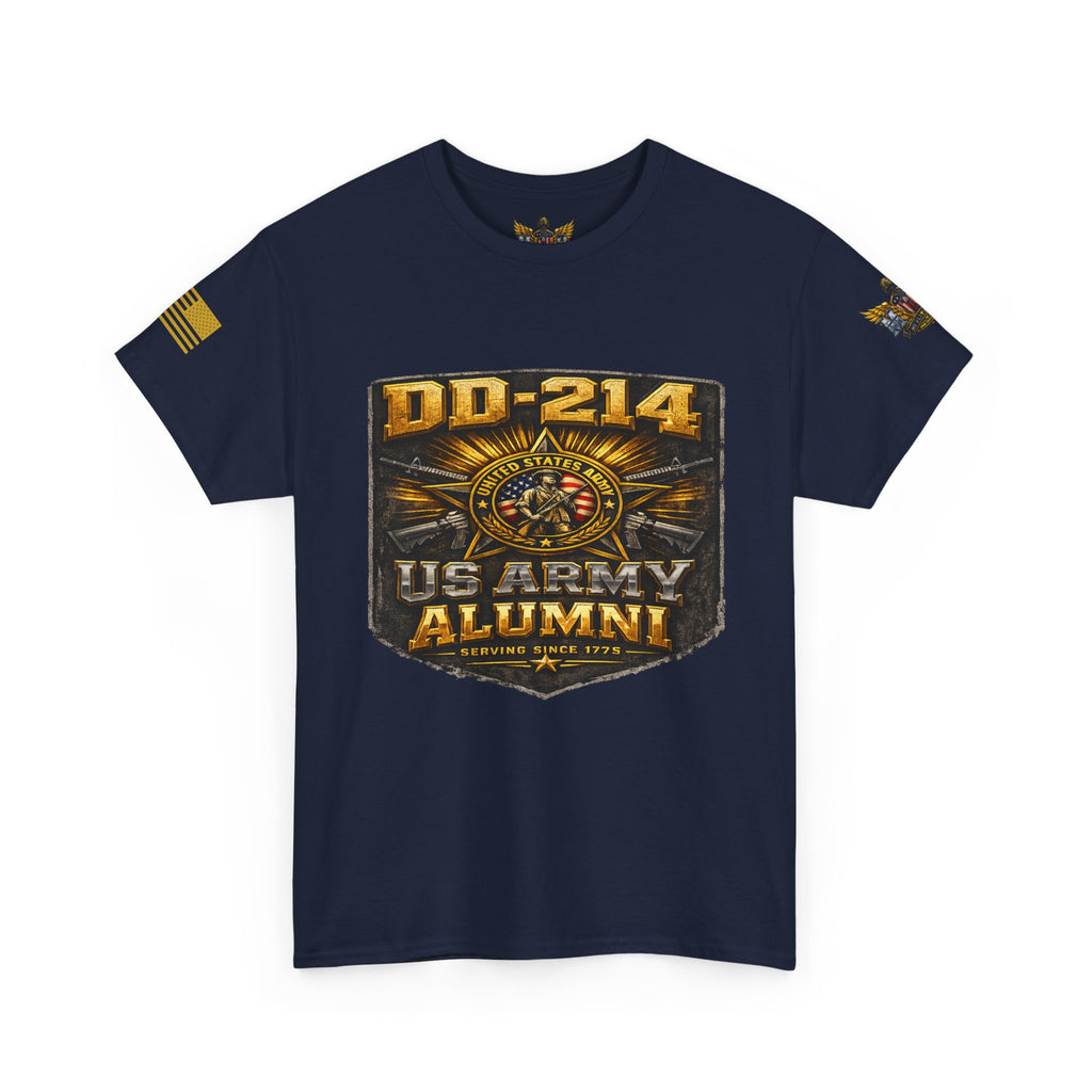 MVR US Army DD214 Alumni T-Shirt — Veteran Tribute Tee