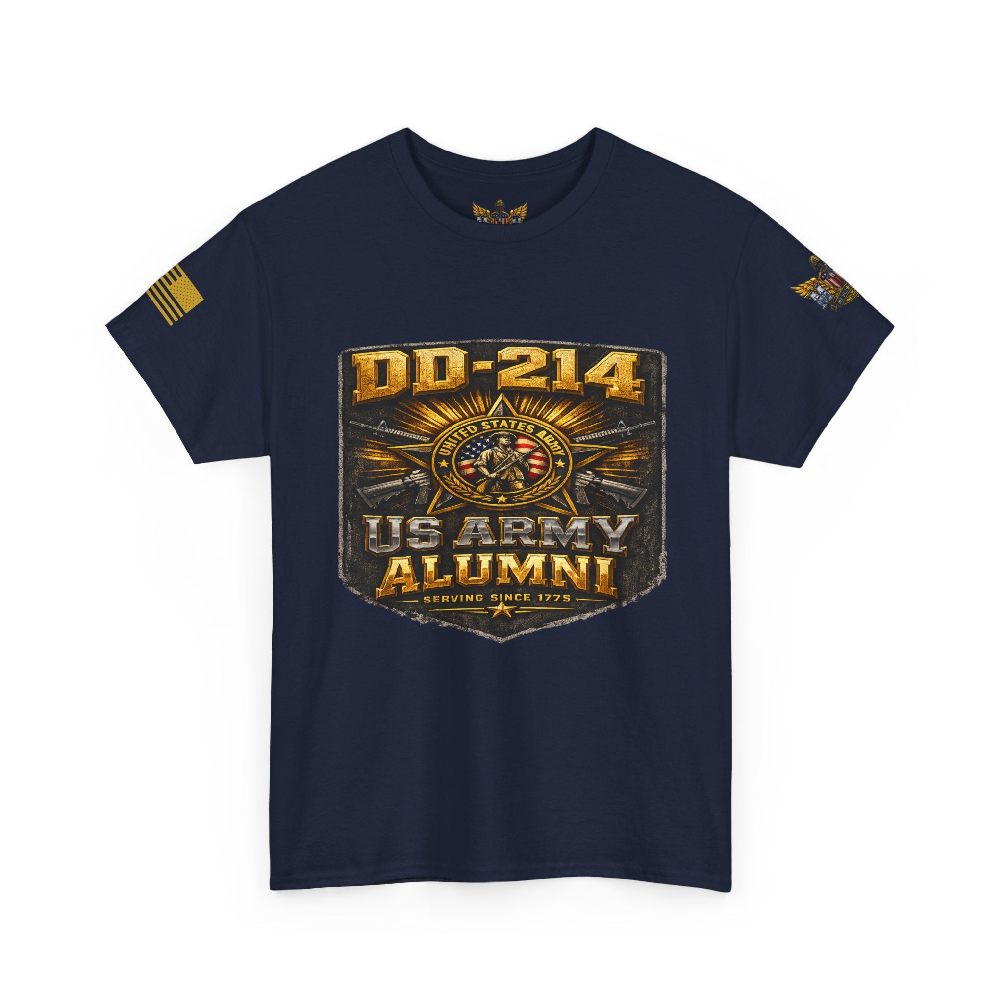 MVR US Army DD214 Alumni T-Shirt — Veteran Tribute Tee