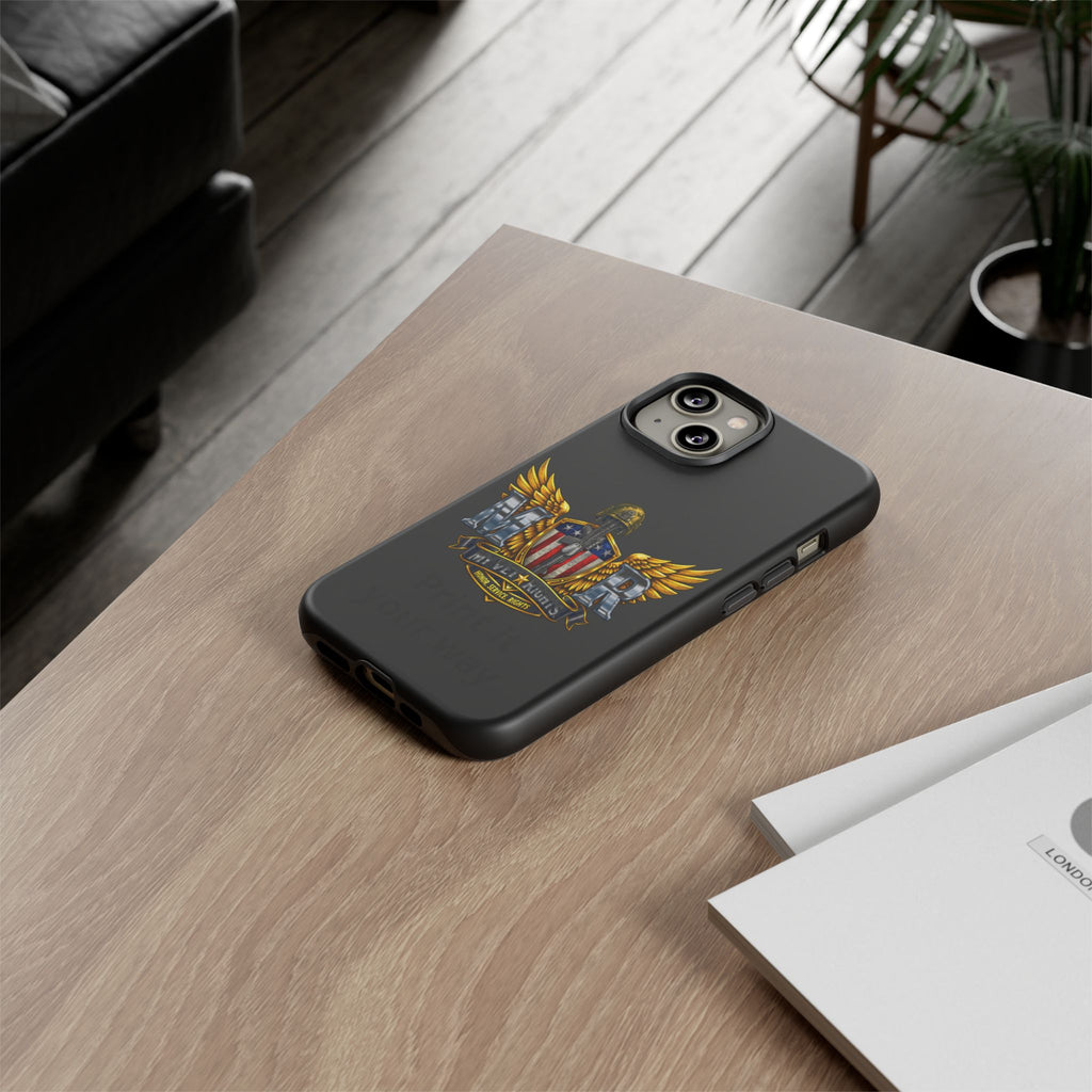 Copy of MyVetRights Phone Case — Patriotic 'MVR' American Shield Design