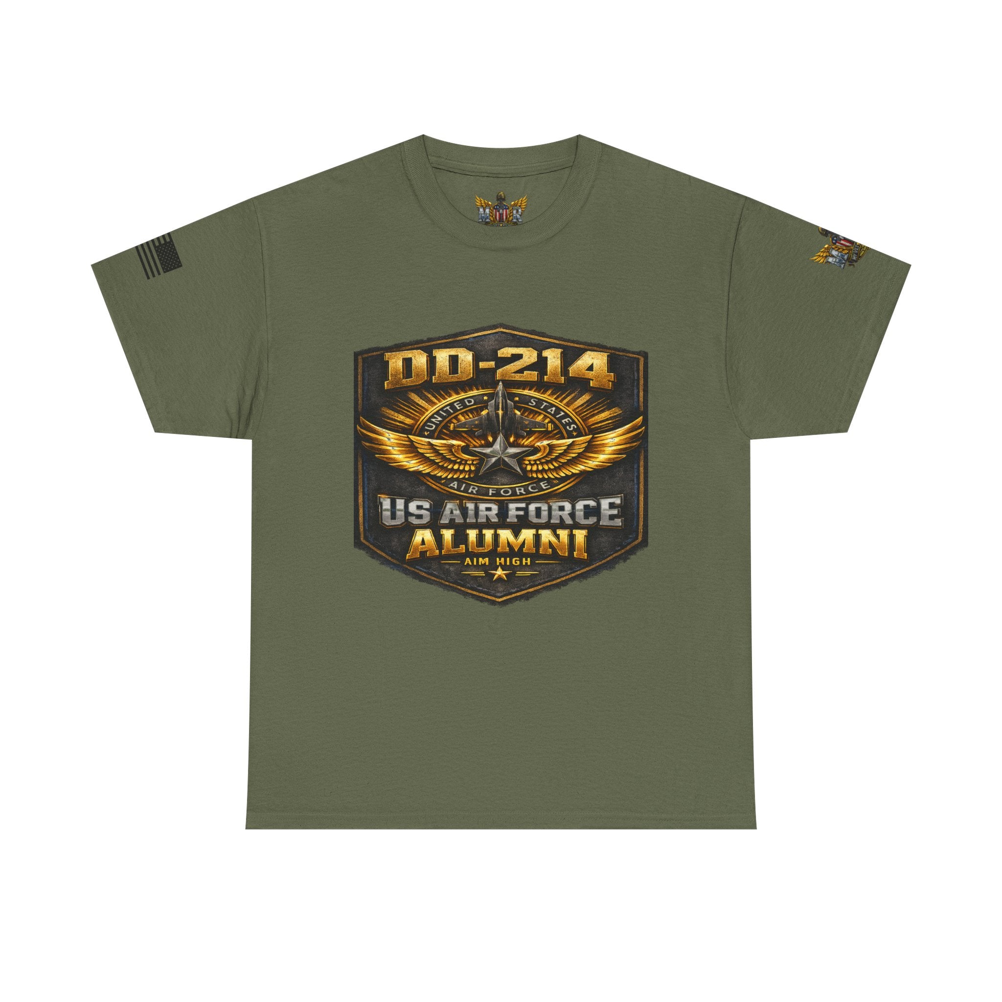 MVR US Air Force DD214 Alumni T-Shirt — Veteran Tribute Tee