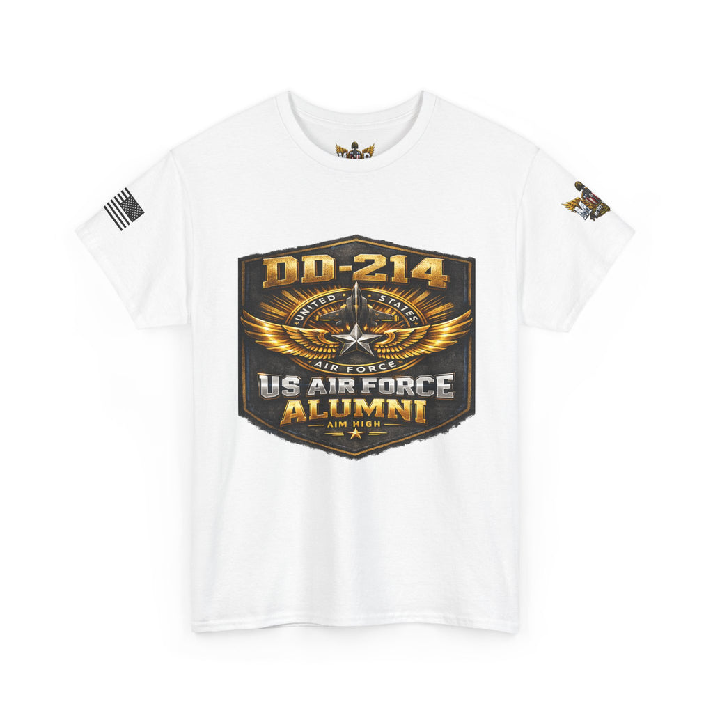 MVR US Air Force DD214 Alumni T-Shirt — Veteran Tribute Tee