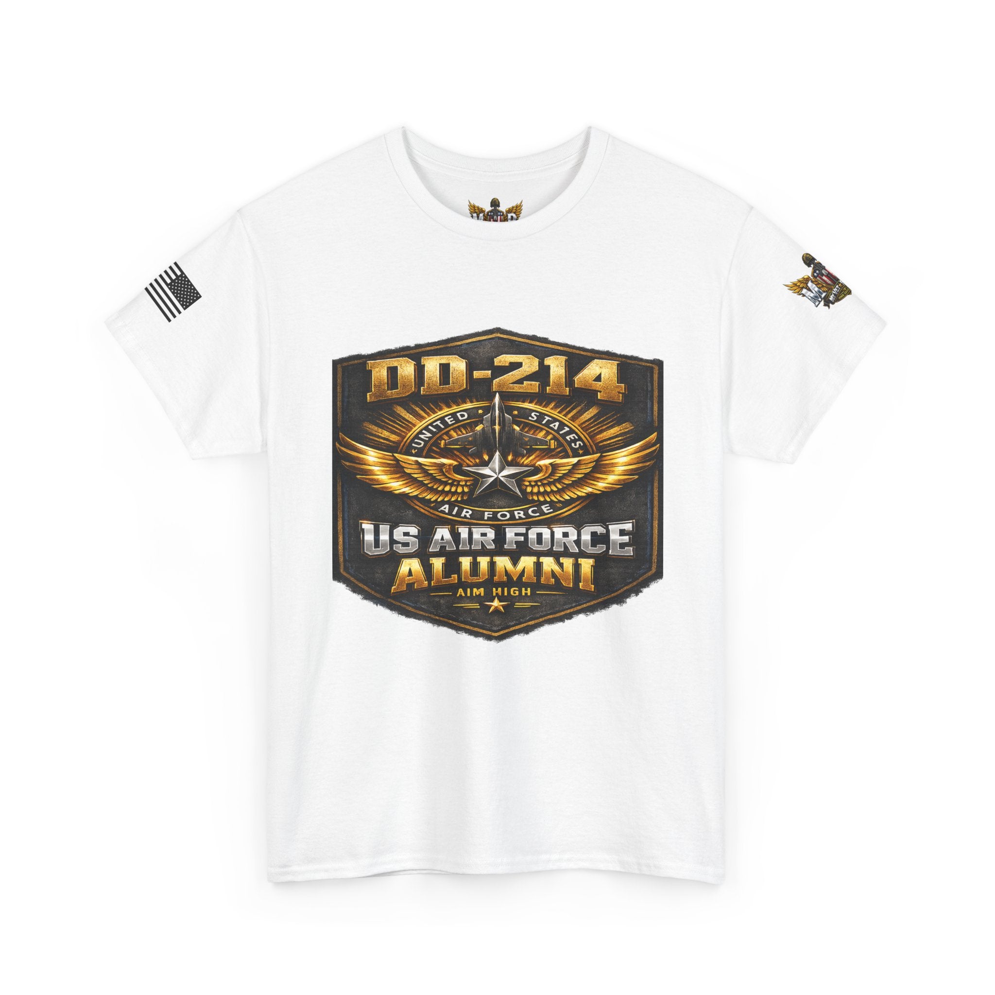 MVR US Air Force DD214 Alumni T-Shirt — Veteran Tribute Tee