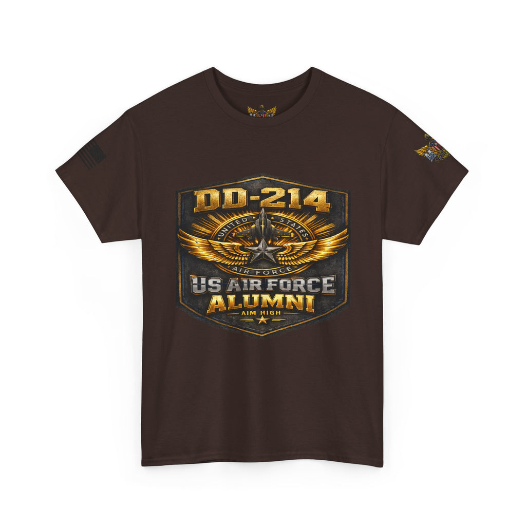 MVR US Air Force DD214 Alumni T-Shirt — Veteran Tribute Tee