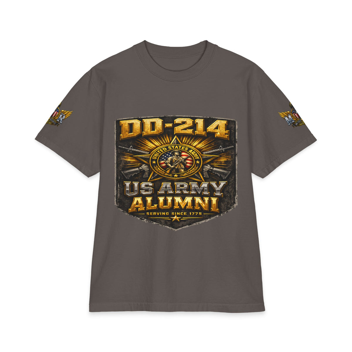 MVR US Army DD214 Alumni Unisex Max Heavyweight Short Sleeve