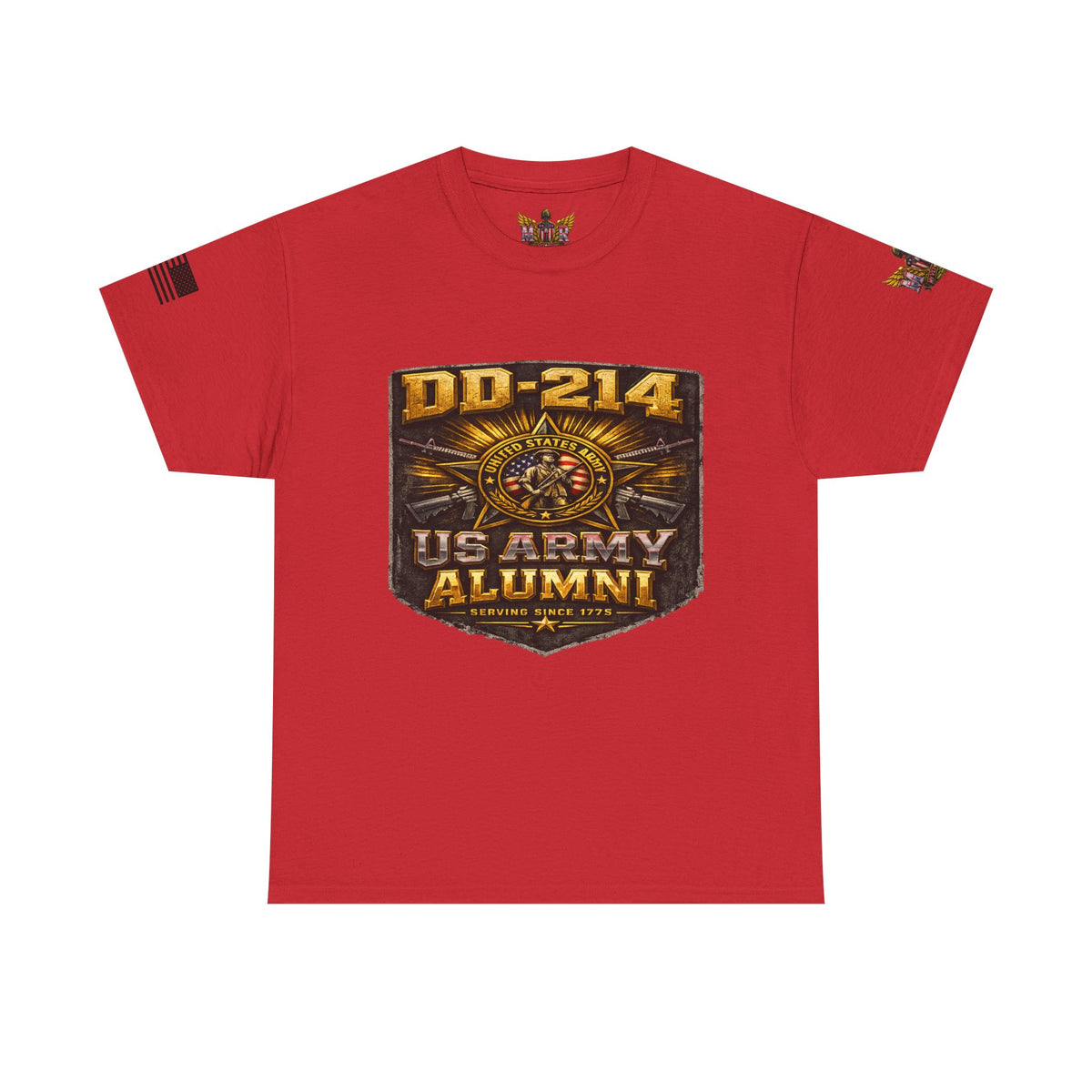MVR US Army DD214 Alumni T-Shirt — Veteran Tribute Tee