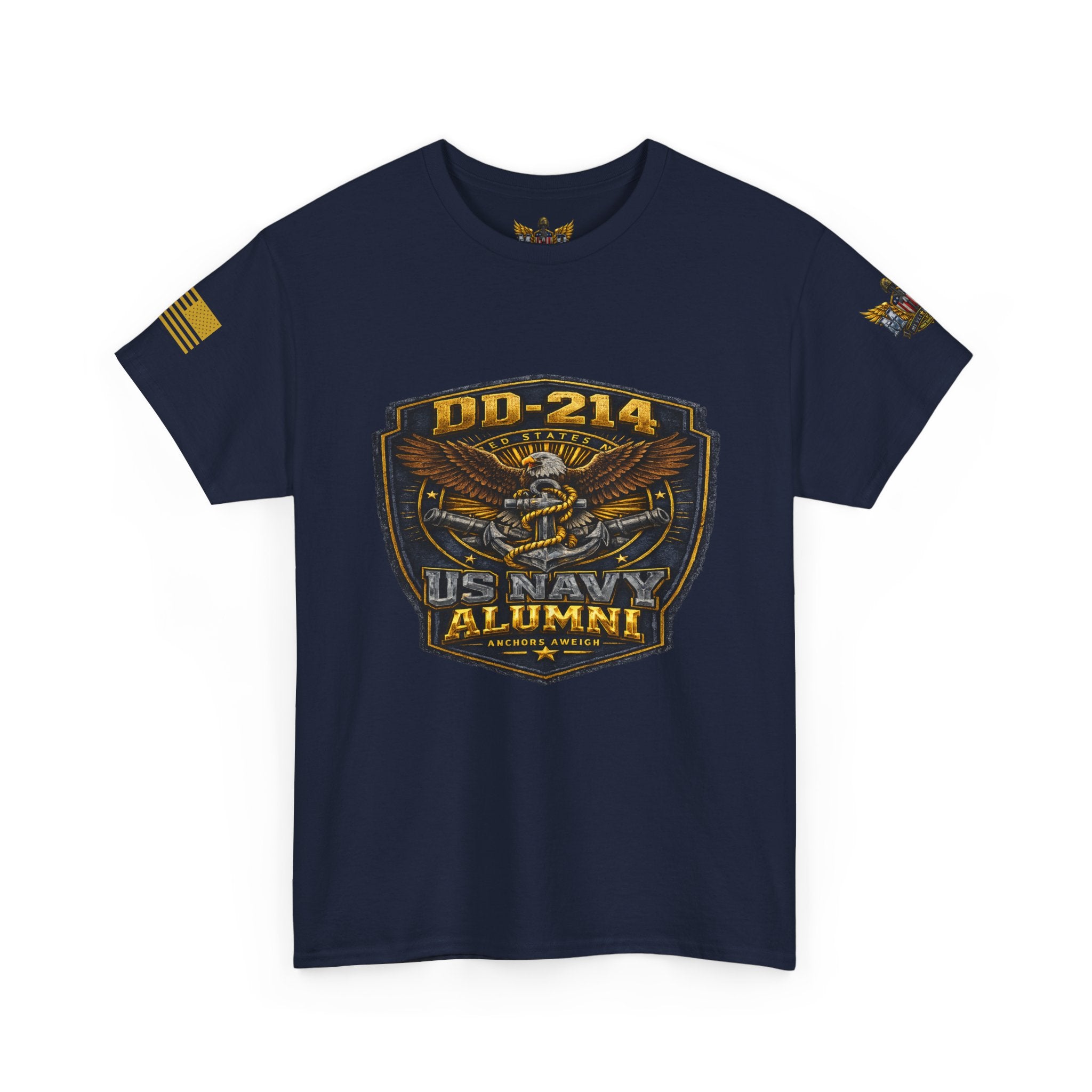 MVR US Navy DD214 Alumni T-Shirt — Veteran Tribute Tee
